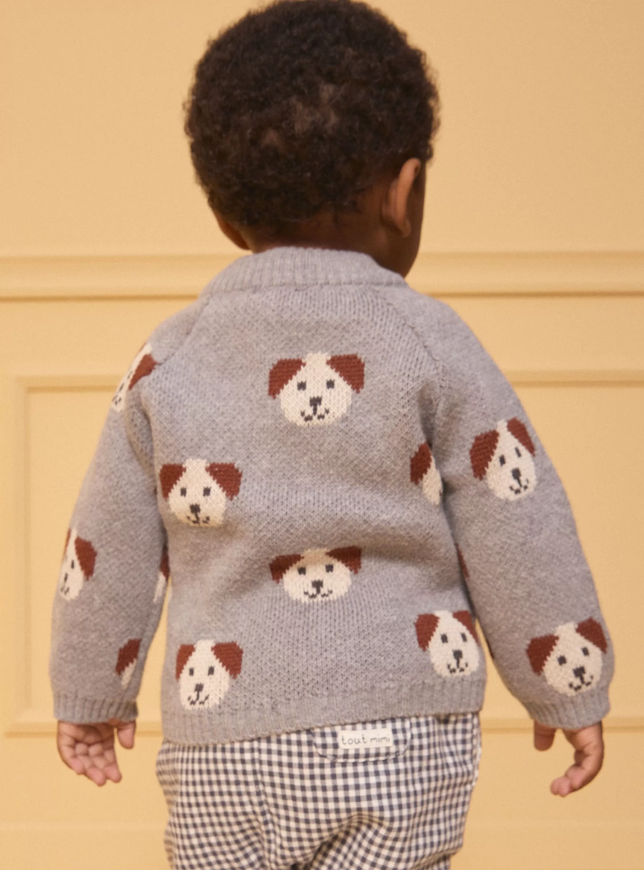 Shop Sergent Major Pull jacquard chiens