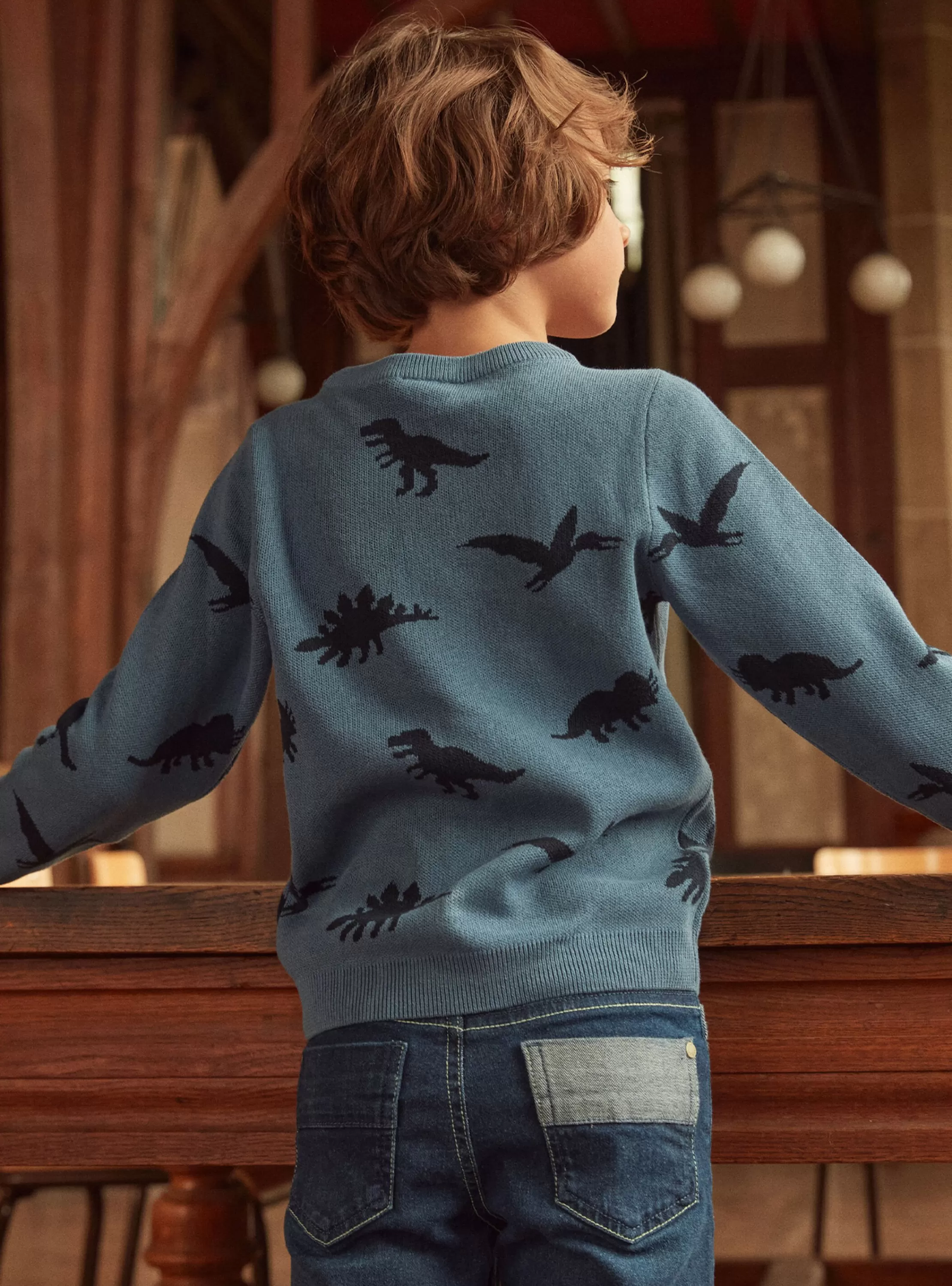 Cheap Sergent Major Pull Jacquard Dino