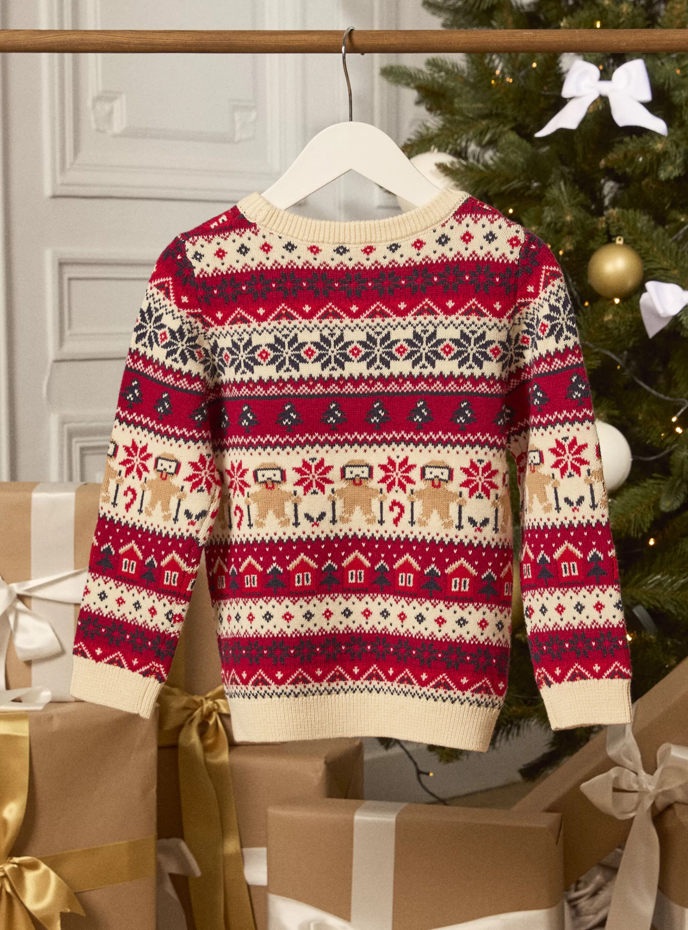 Shop Sergent Major Pull Pain d'Epice Enfant