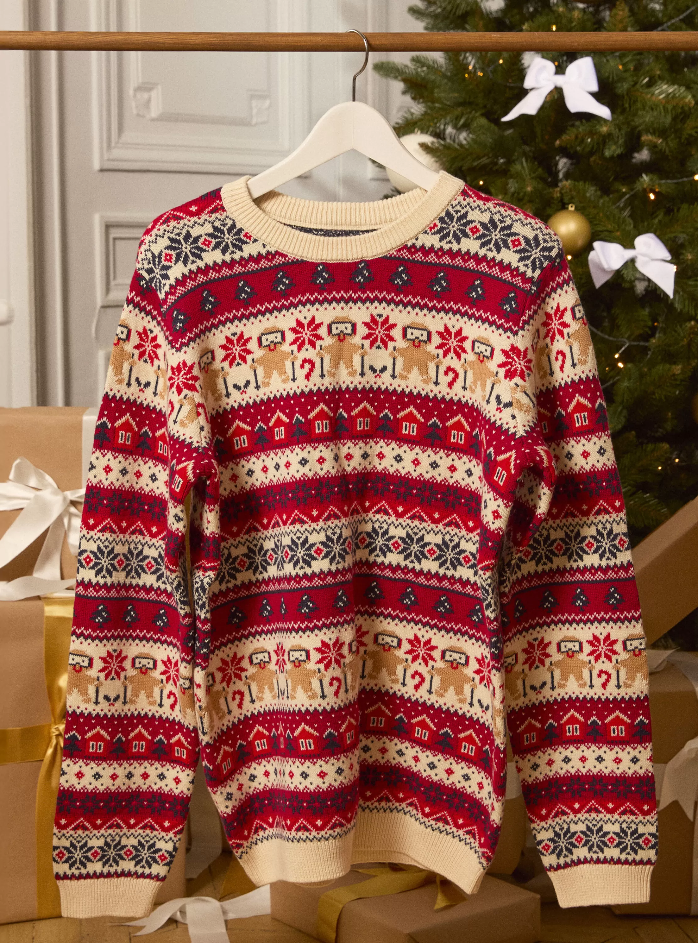 Online Sergent Major Pull Pain d'Epice Homme