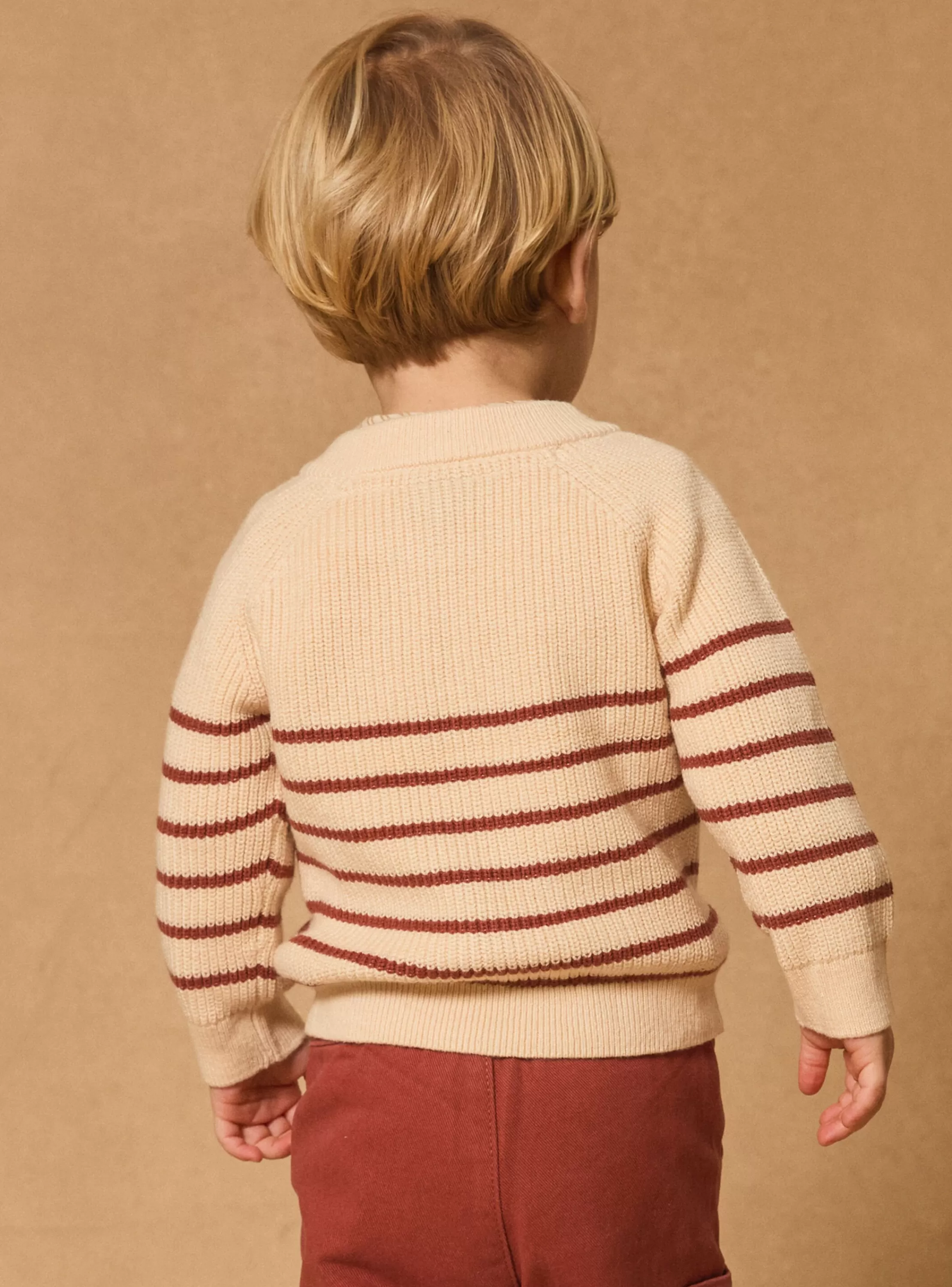Cheap Sergent Major Pull rayé lion