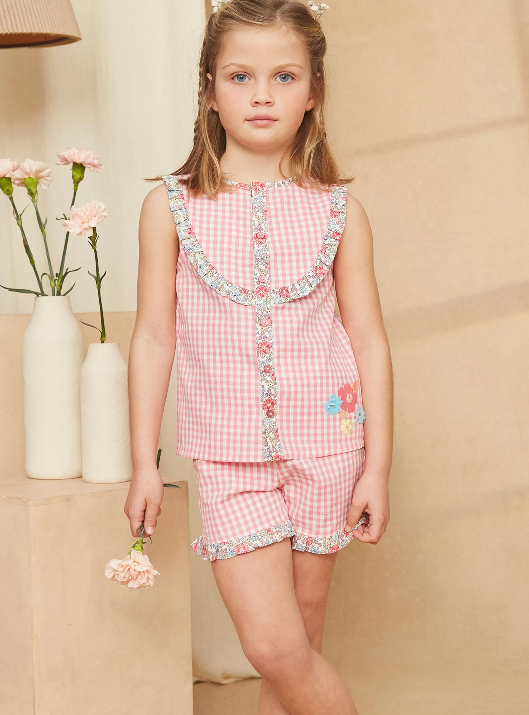 Store Sergent Major Pyjama Ecru