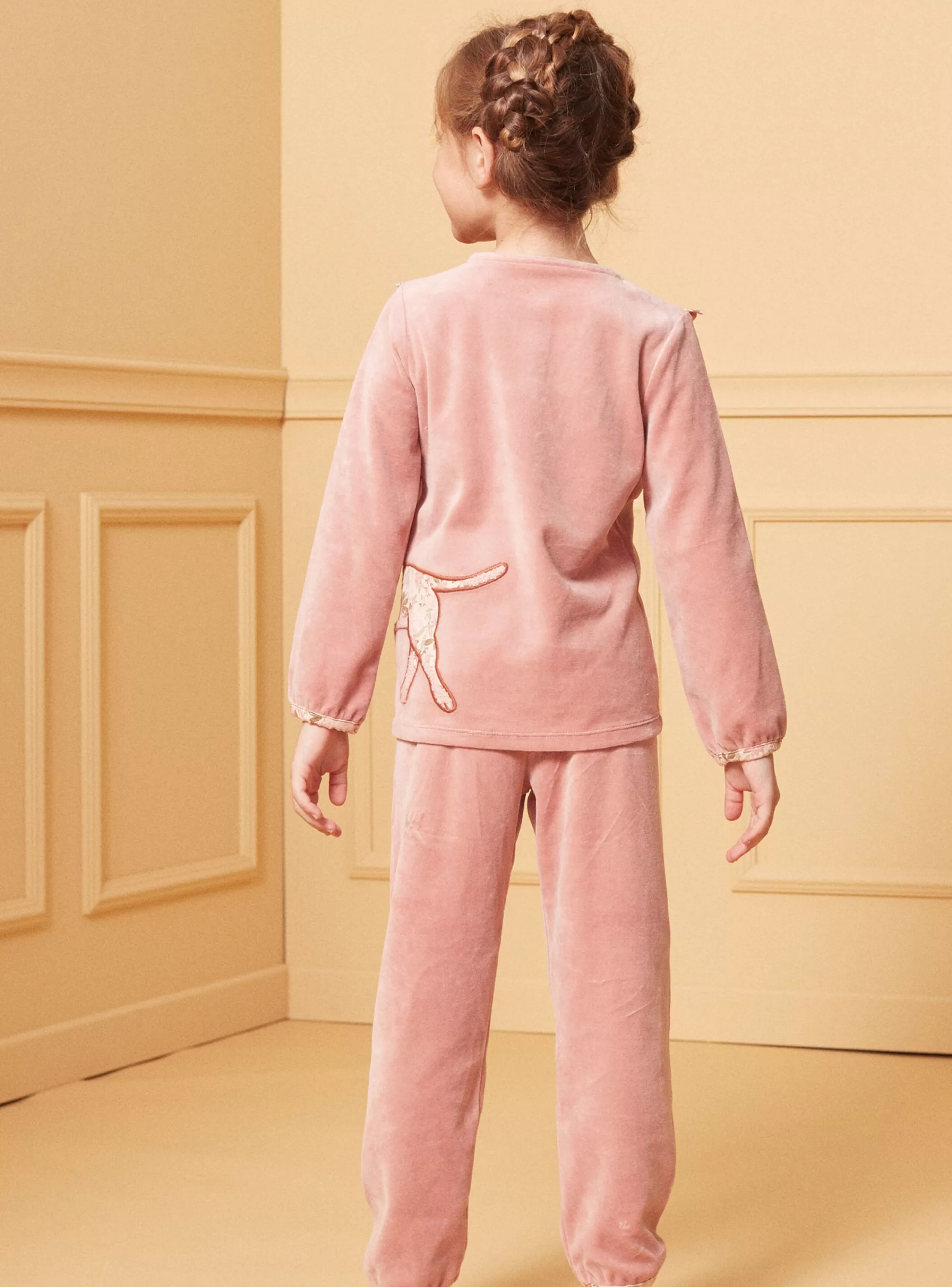 New Sergent Major Pyjama en velours Chien