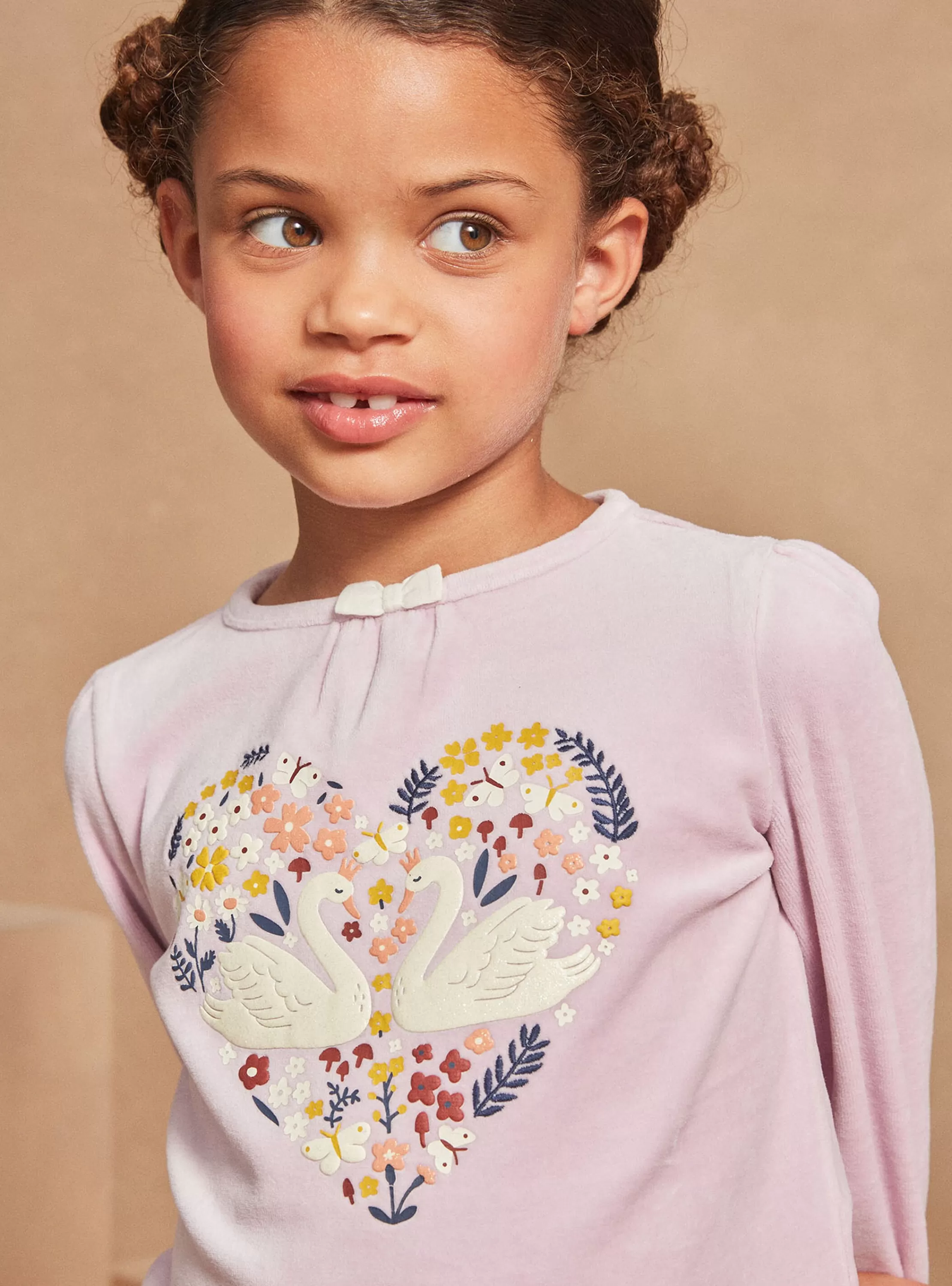 Clearance Sergent Major Pyjama lilas en jersey
