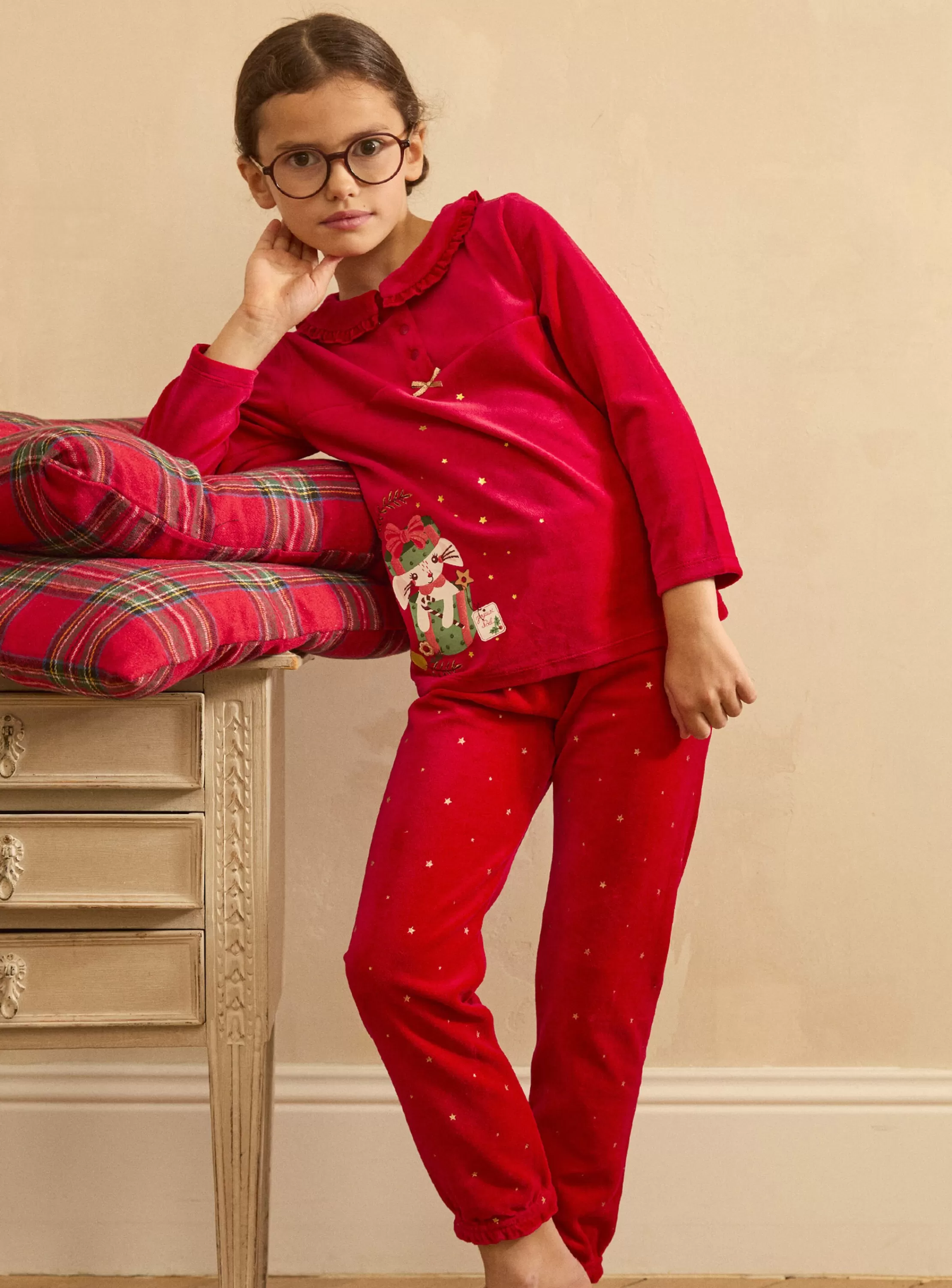 Online Sergent Major Pyjama Noël Lapin
