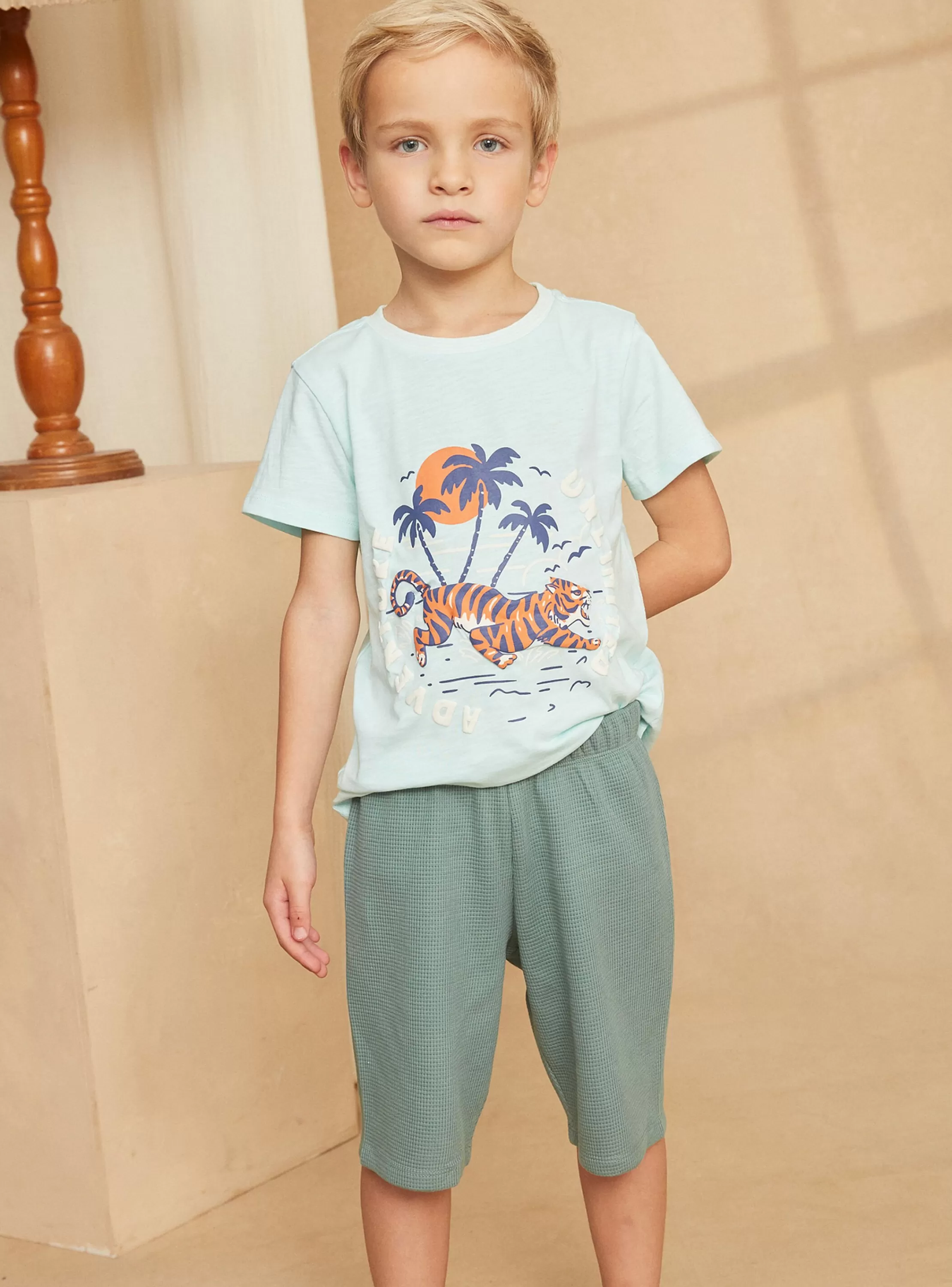 Cheap Sergent Major Pyjama Turquoise