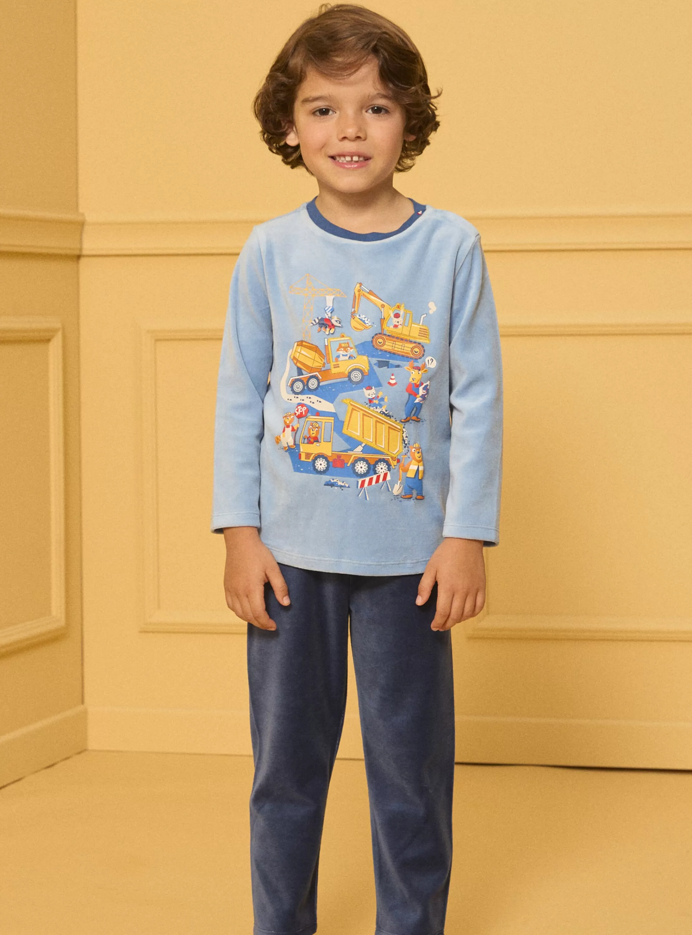 Clearance Sergent Major Pyjama velours Construction