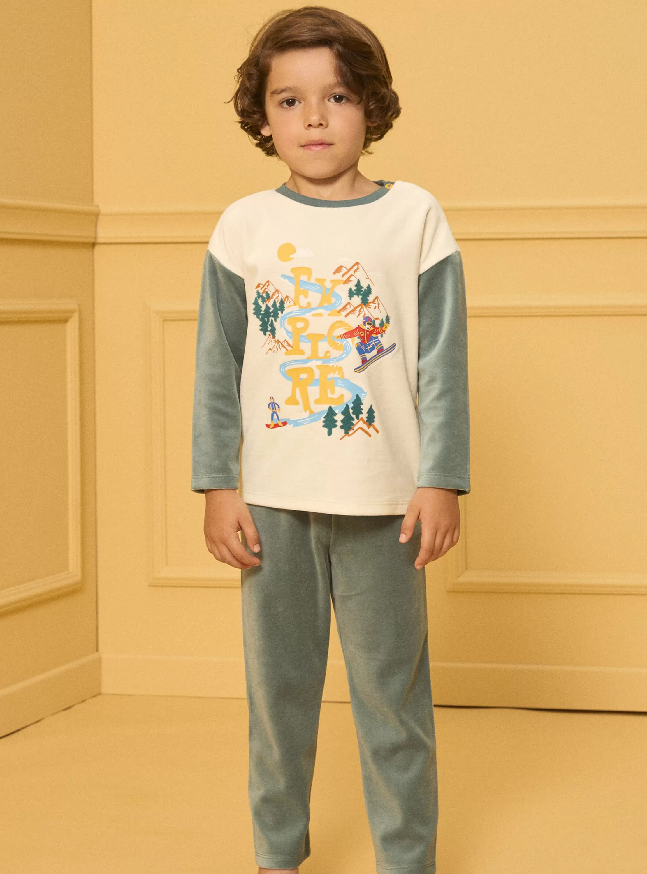 Shop Sergent Major Pyjama velours Explore