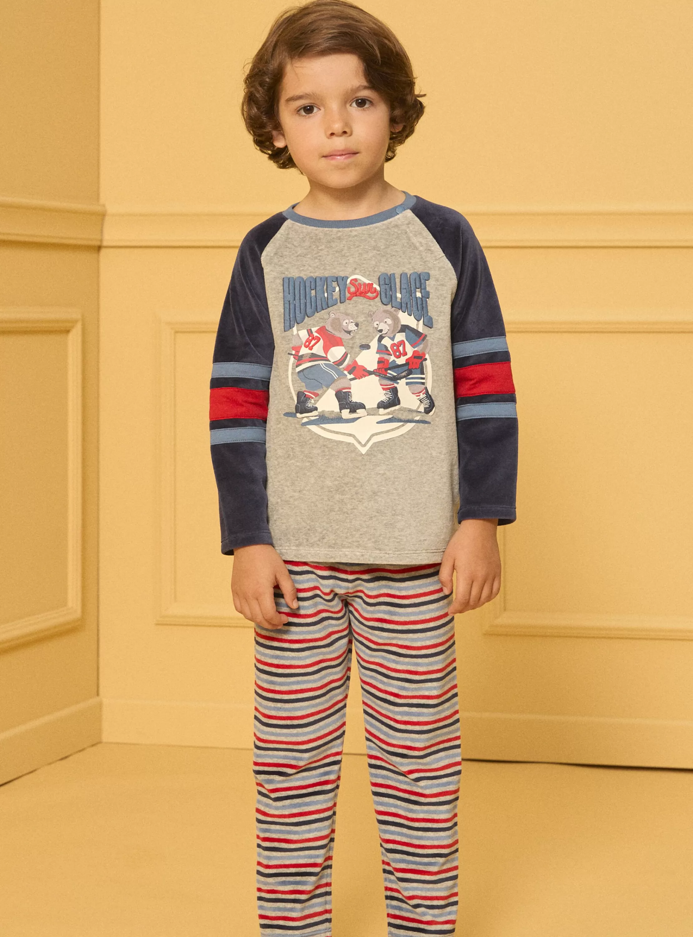 Cheap Sergent Major Pyjama velours Hockey