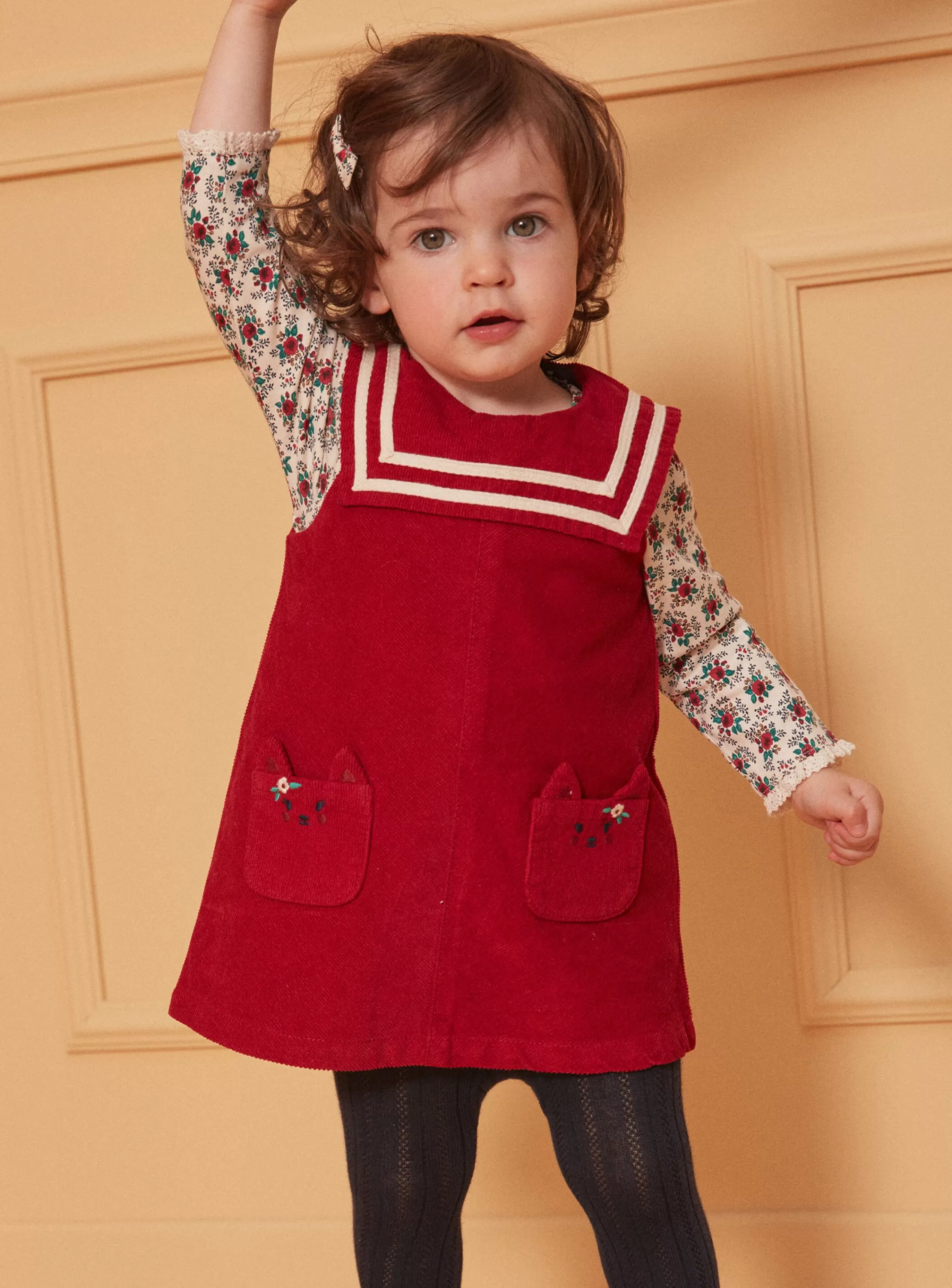 Sale Sergent Major Robe à col marin