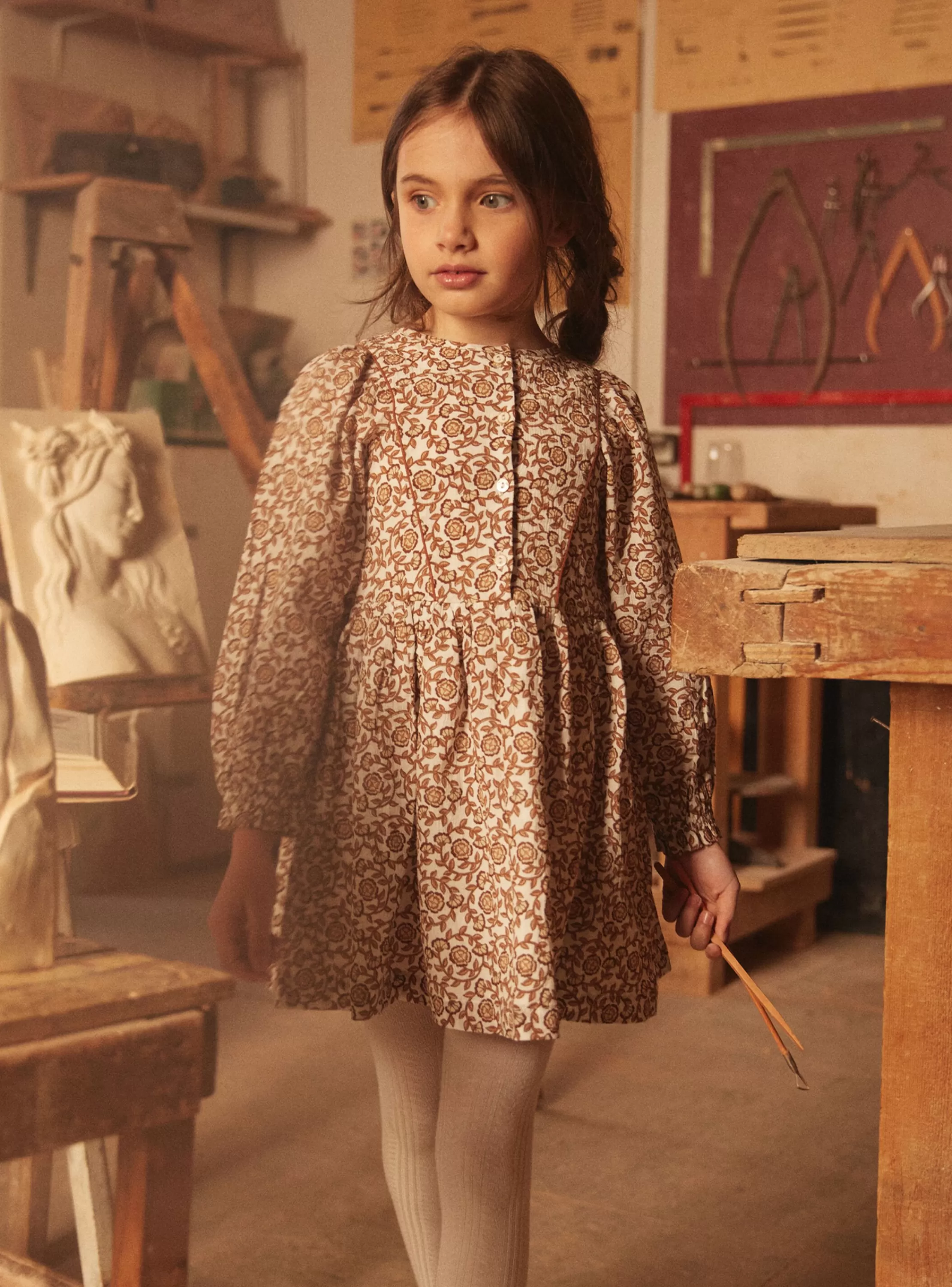 Clearance Sergent Major Robe à motifs fleurs