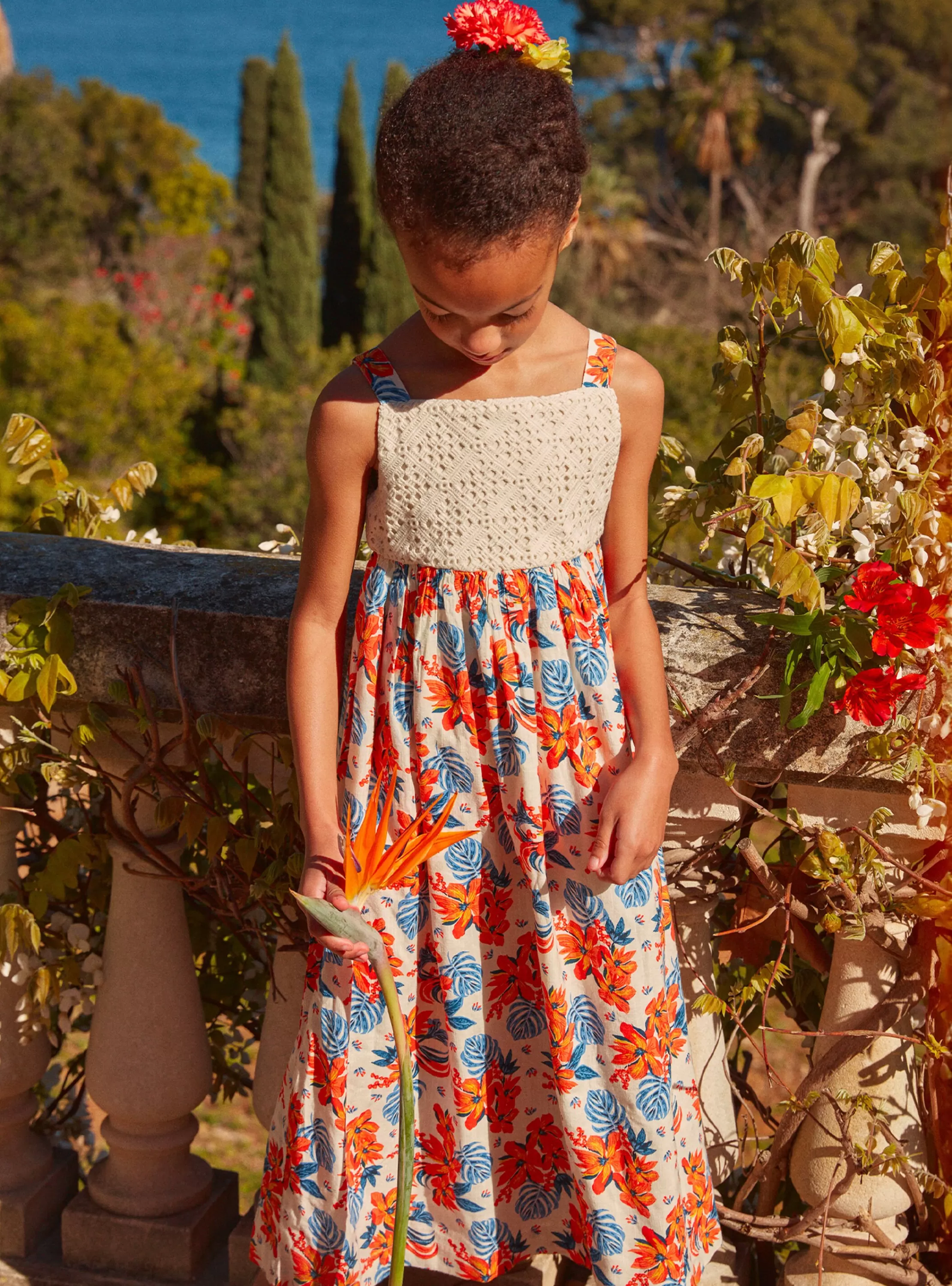 Shop Sergent Major Robe Bain de Soleil Ecrue