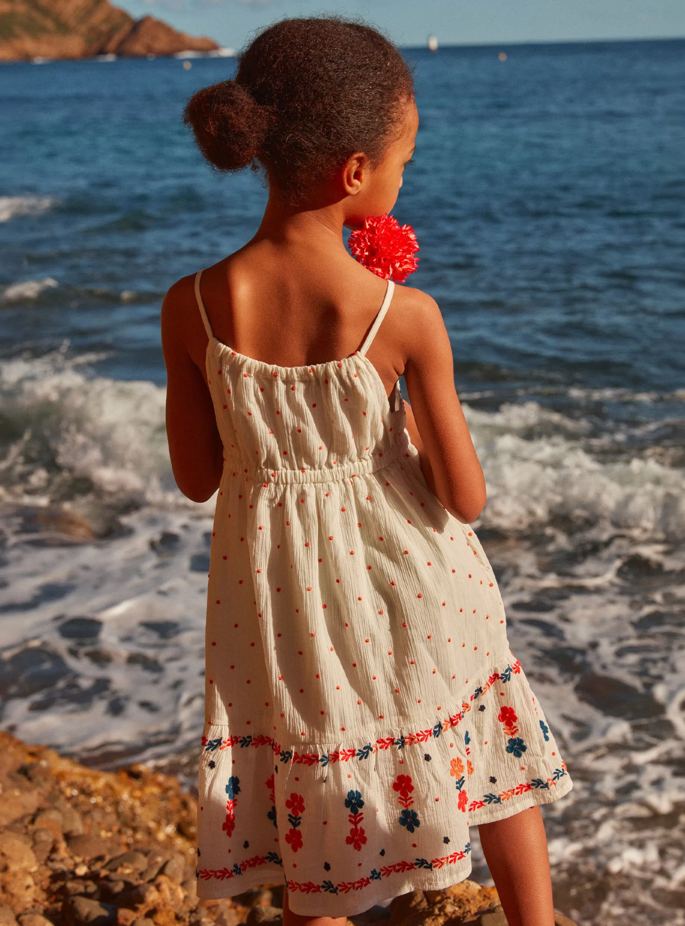 Cheap Sergent Major Robe Bain de Soleil Ecrue