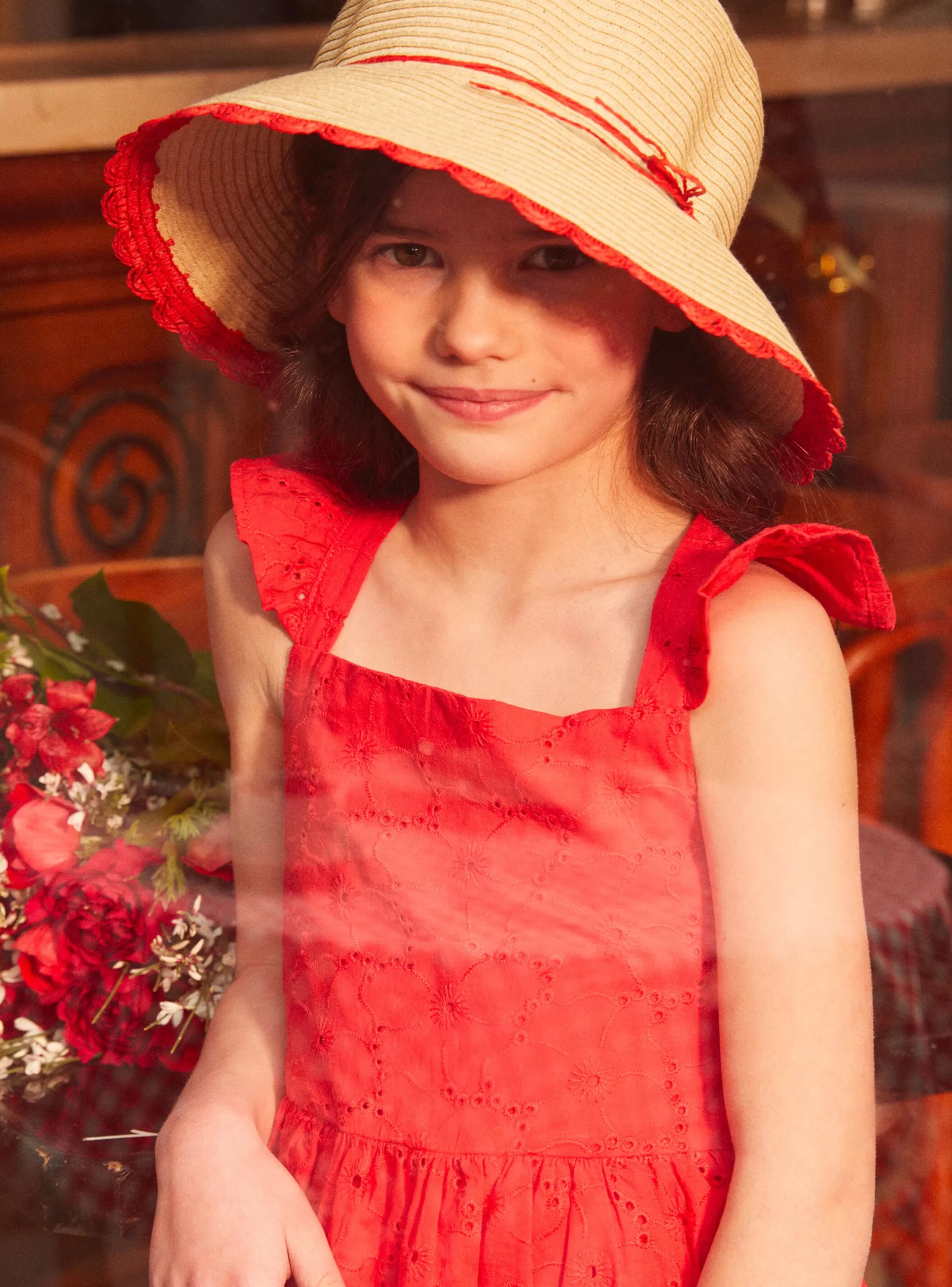Store Sergent Major Robe Bain de Soleil Rouge