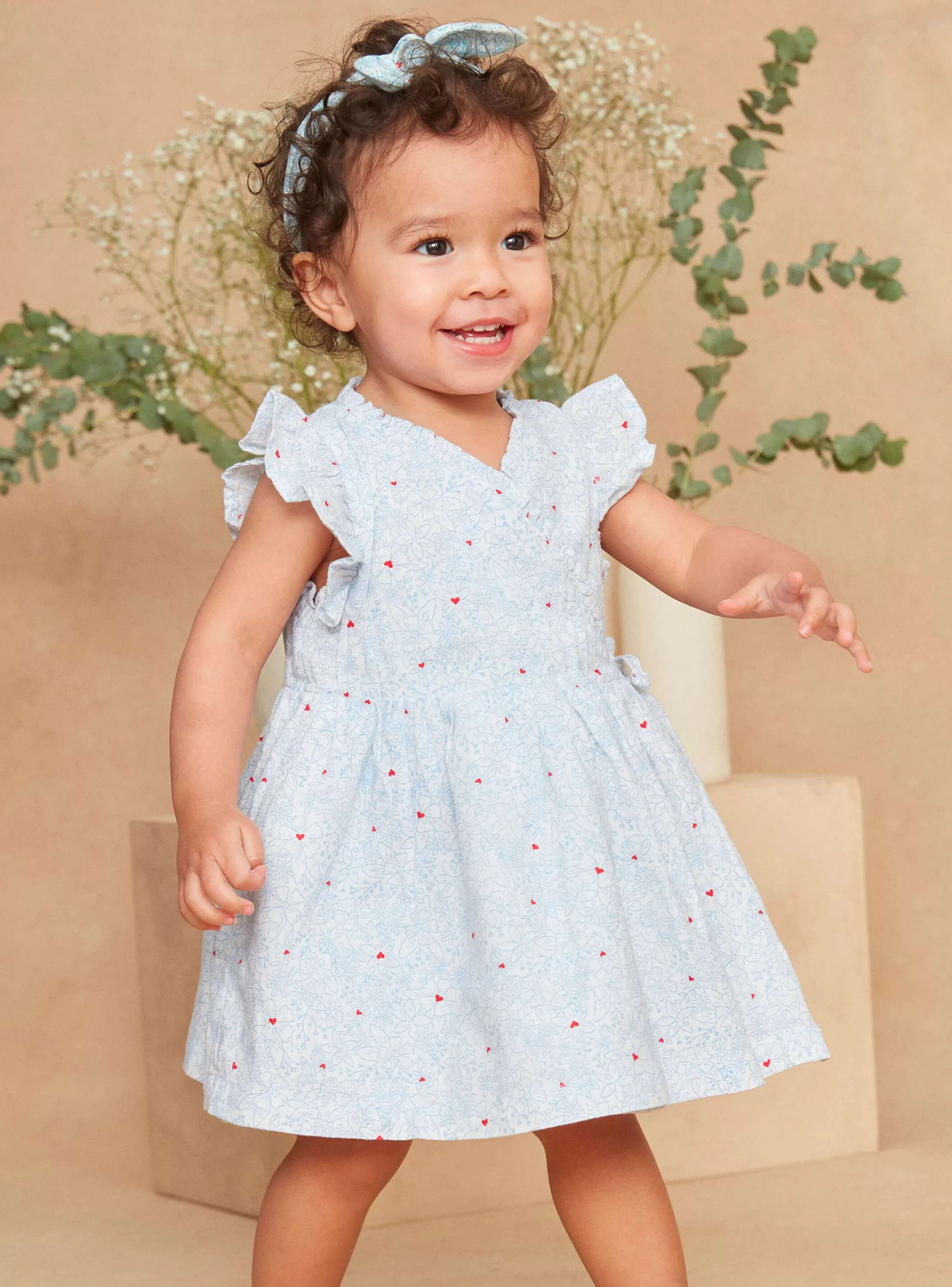 Discount Sergent Major Robe cache coeur imprimée