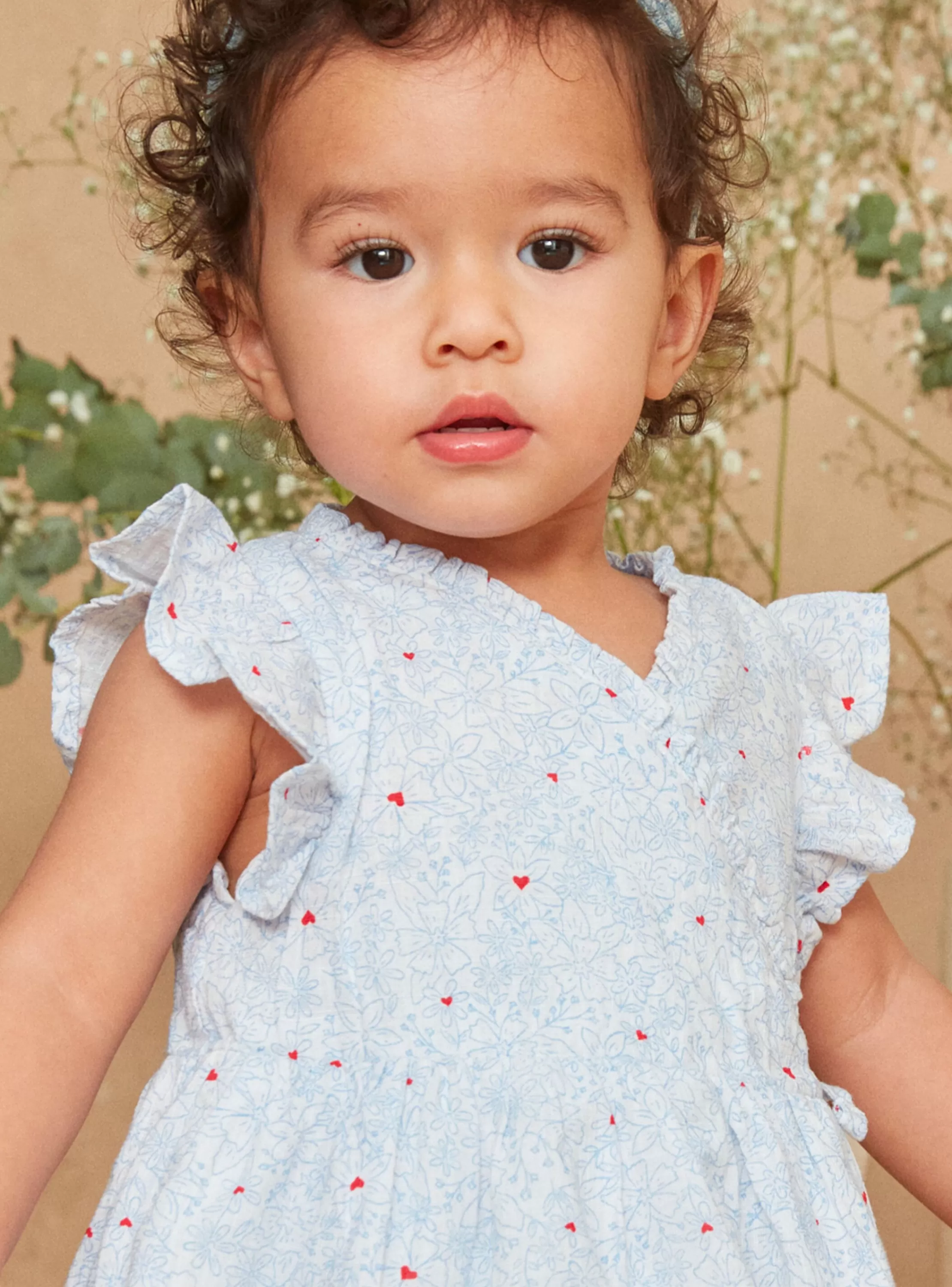 Discount Sergent Major Robe cache coeur imprimée