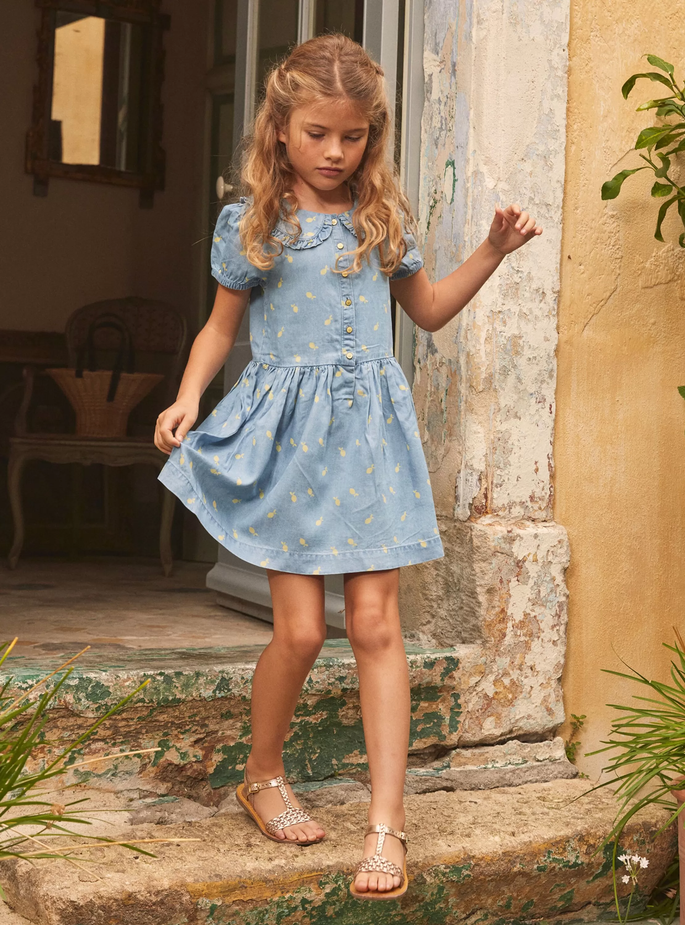 Flash Sale Sergent Major Robe chemise bleue