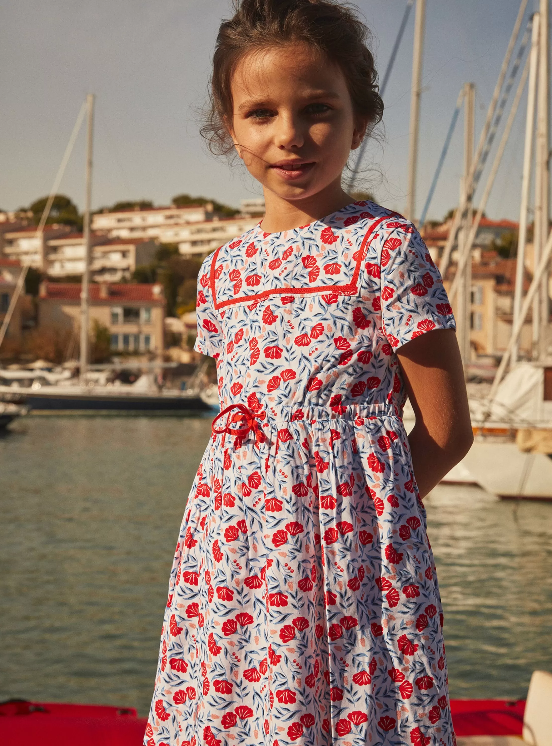 Fashion Sergent Major Robe Ecrue
