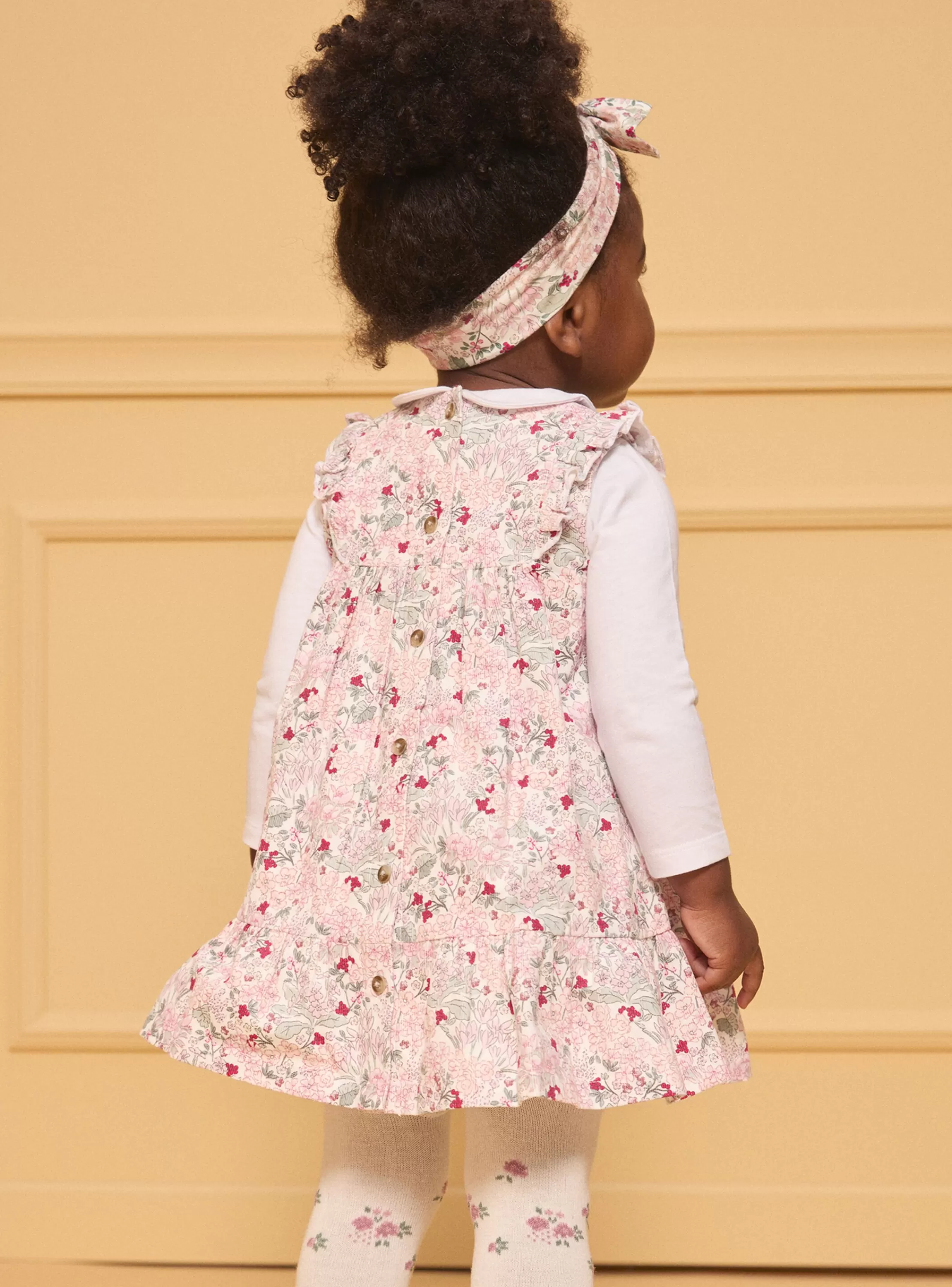 Best Sale Sergent Major Robe fleuri à smocks