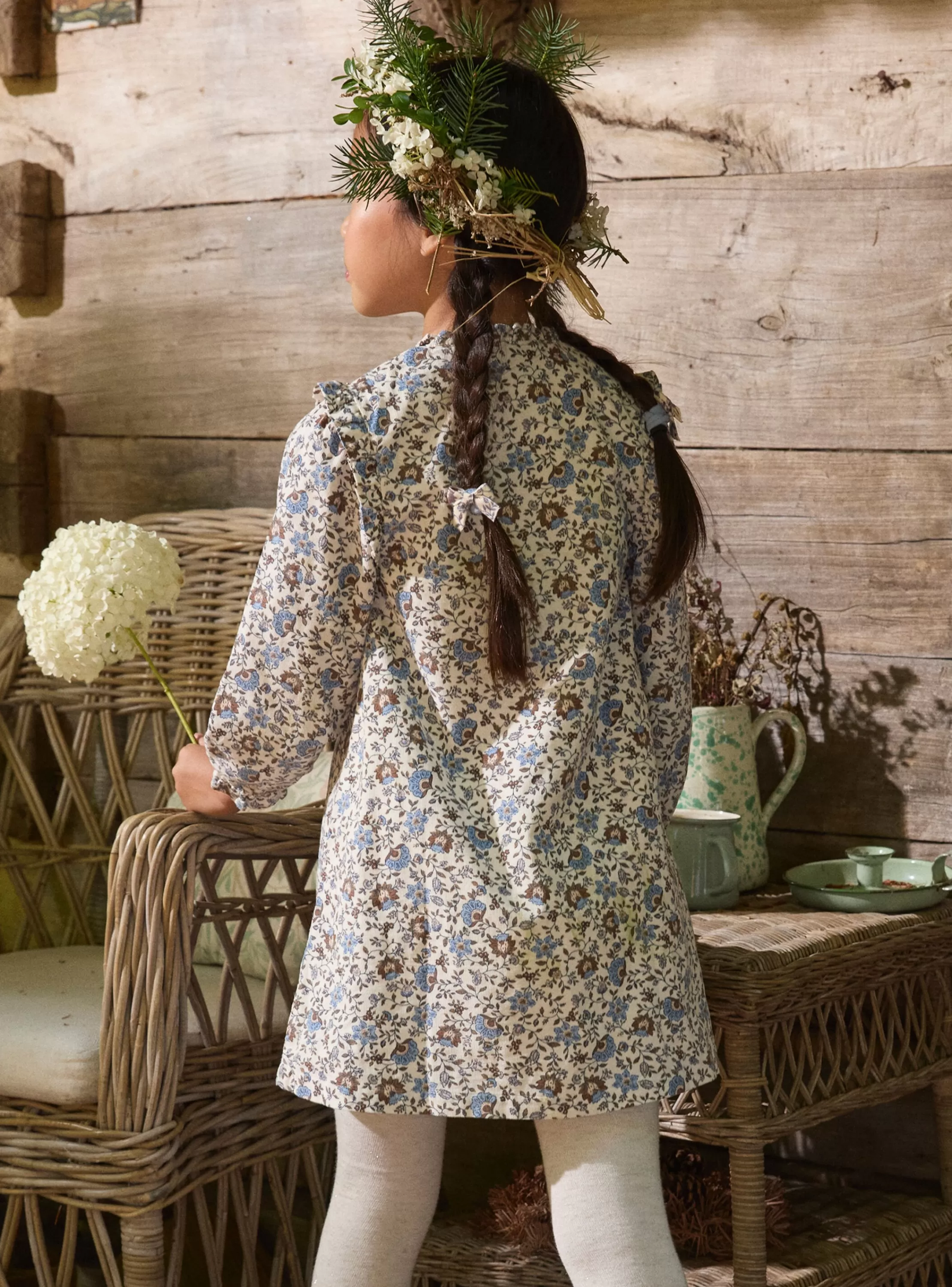 Flash Sale Sergent Major Robe fleurie en velours