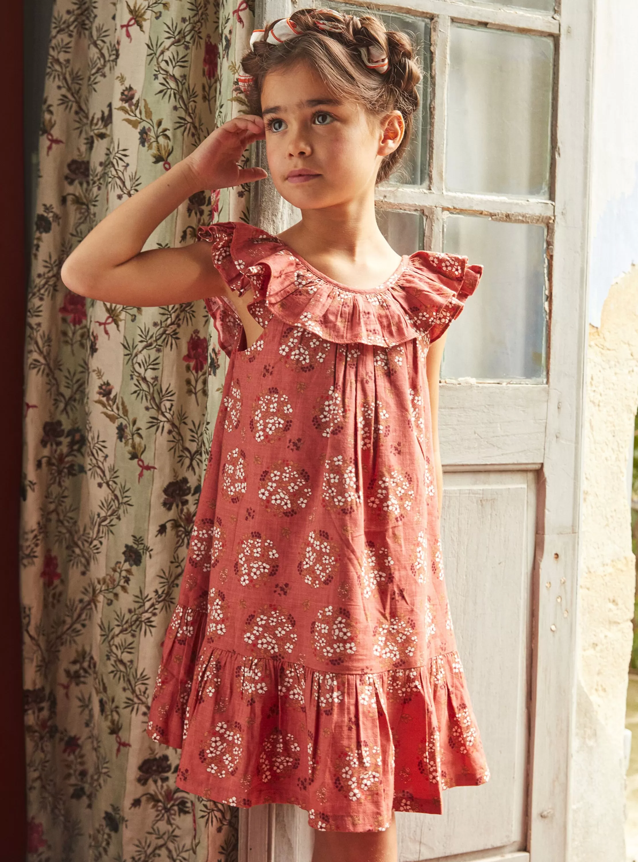 Clearance Sergent Major Robe imprimés fleuris