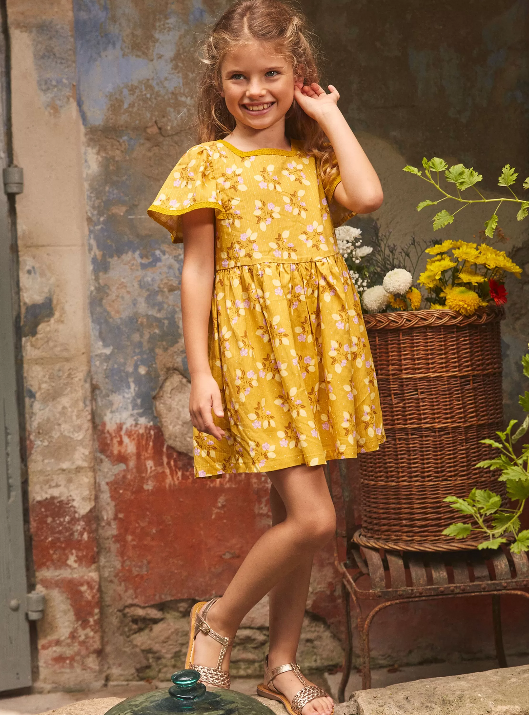 Online Sergent Major Robe Jaune