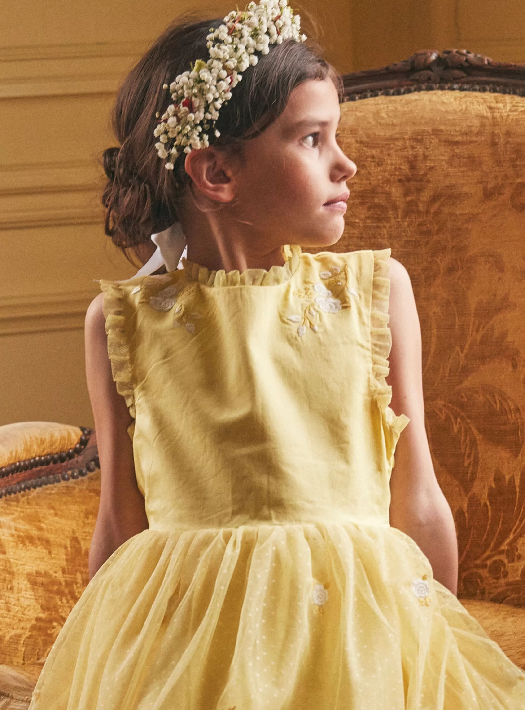 Online Sergent Major Robe Jaune