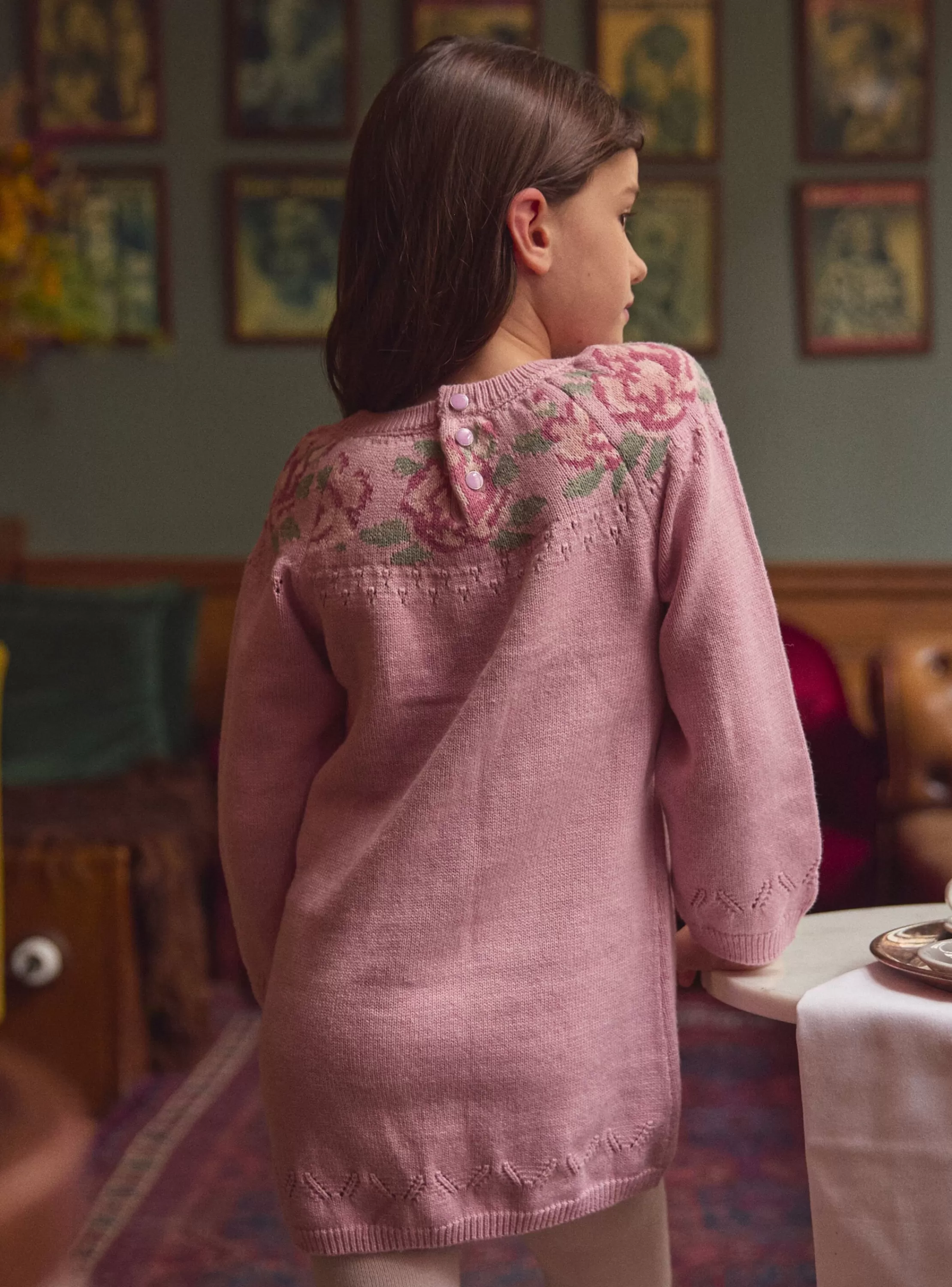 Outlet Sergent Major Robe  pull rose