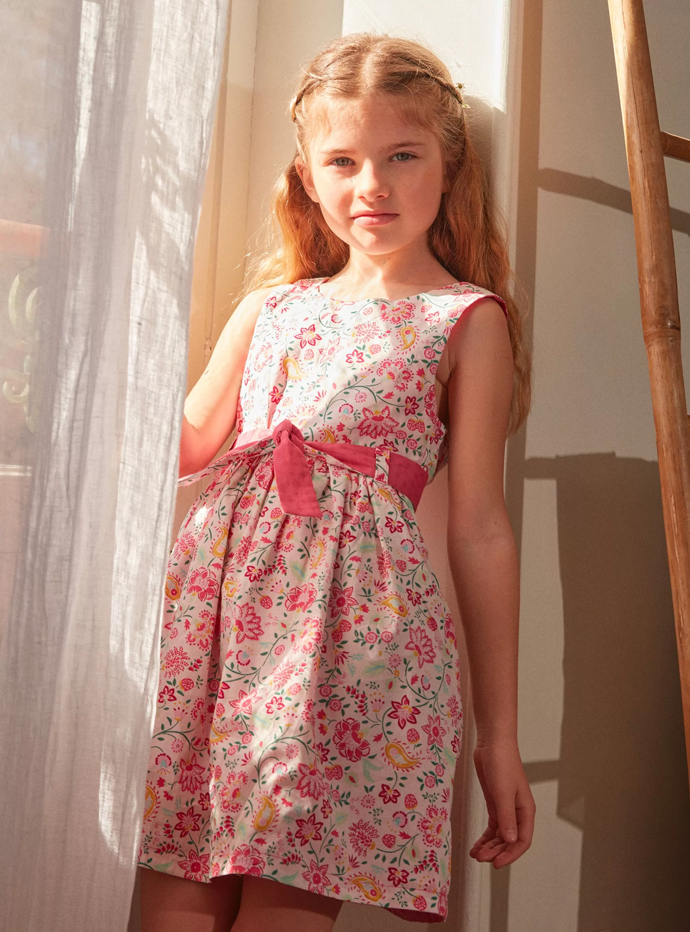 Best Sale Sergent Major Robe rose réversible