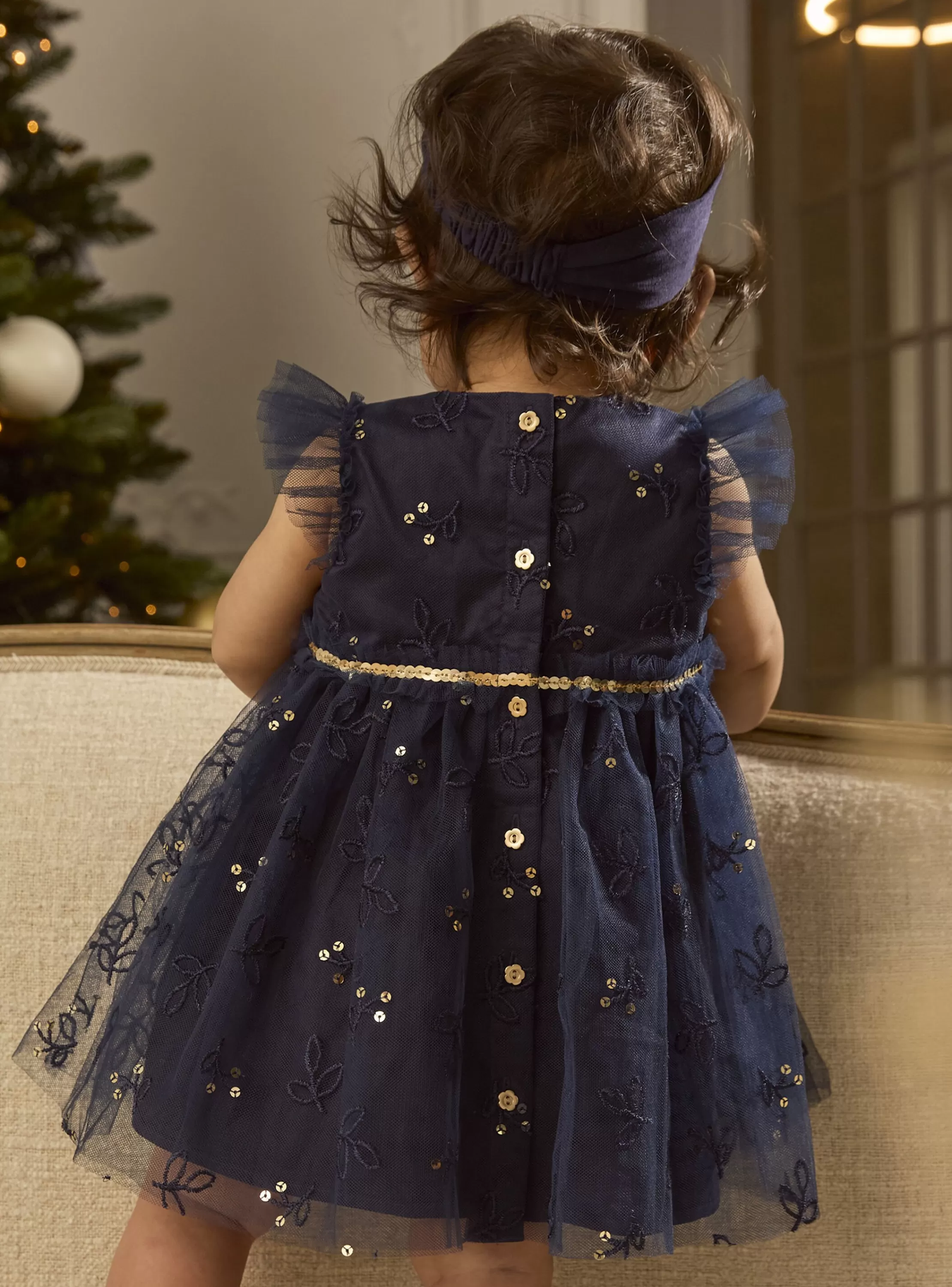 Shop Sergent Major Robe sans manches tulle