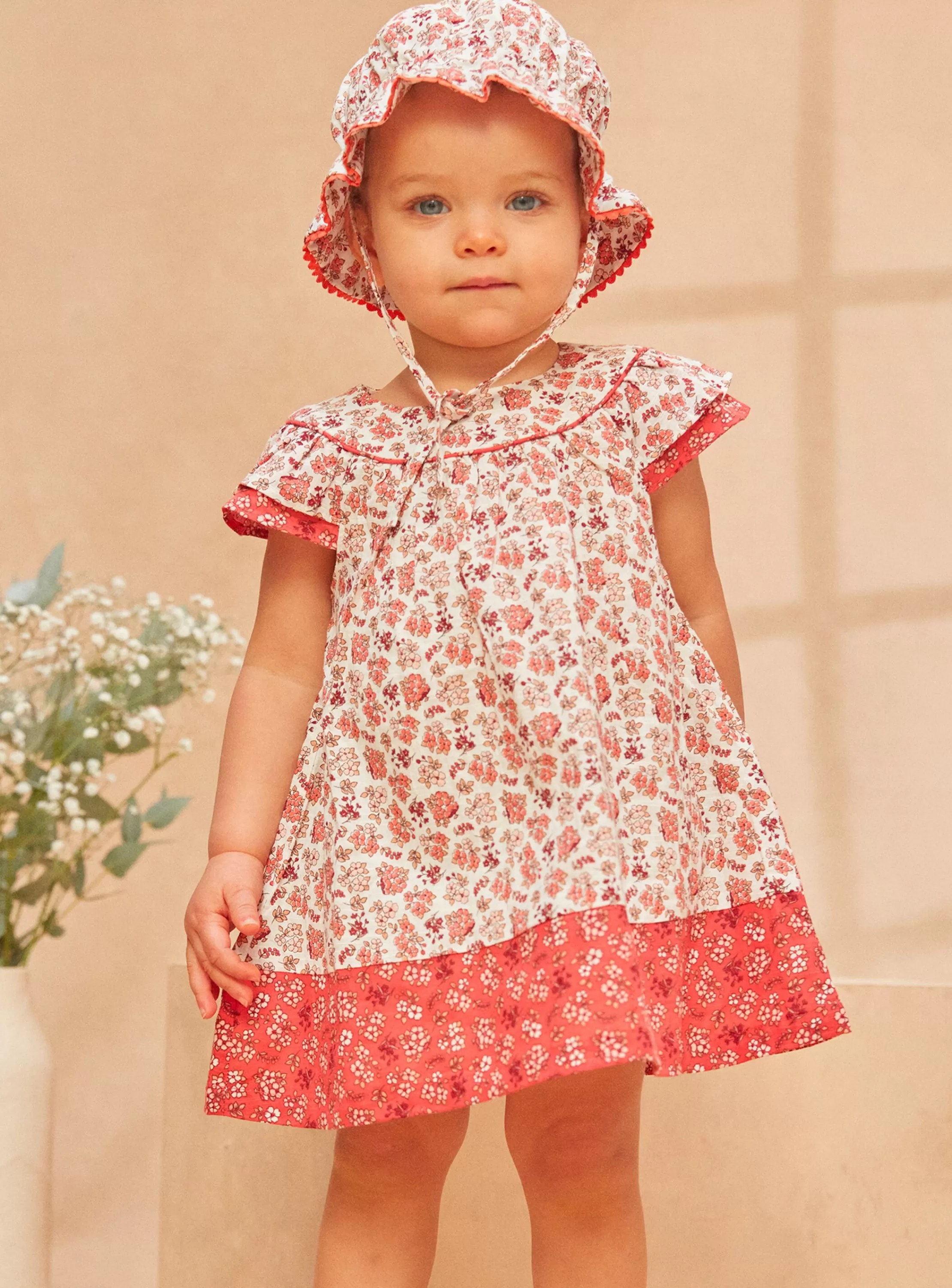 Fashion Sergent Major Robe terracotta patchwork