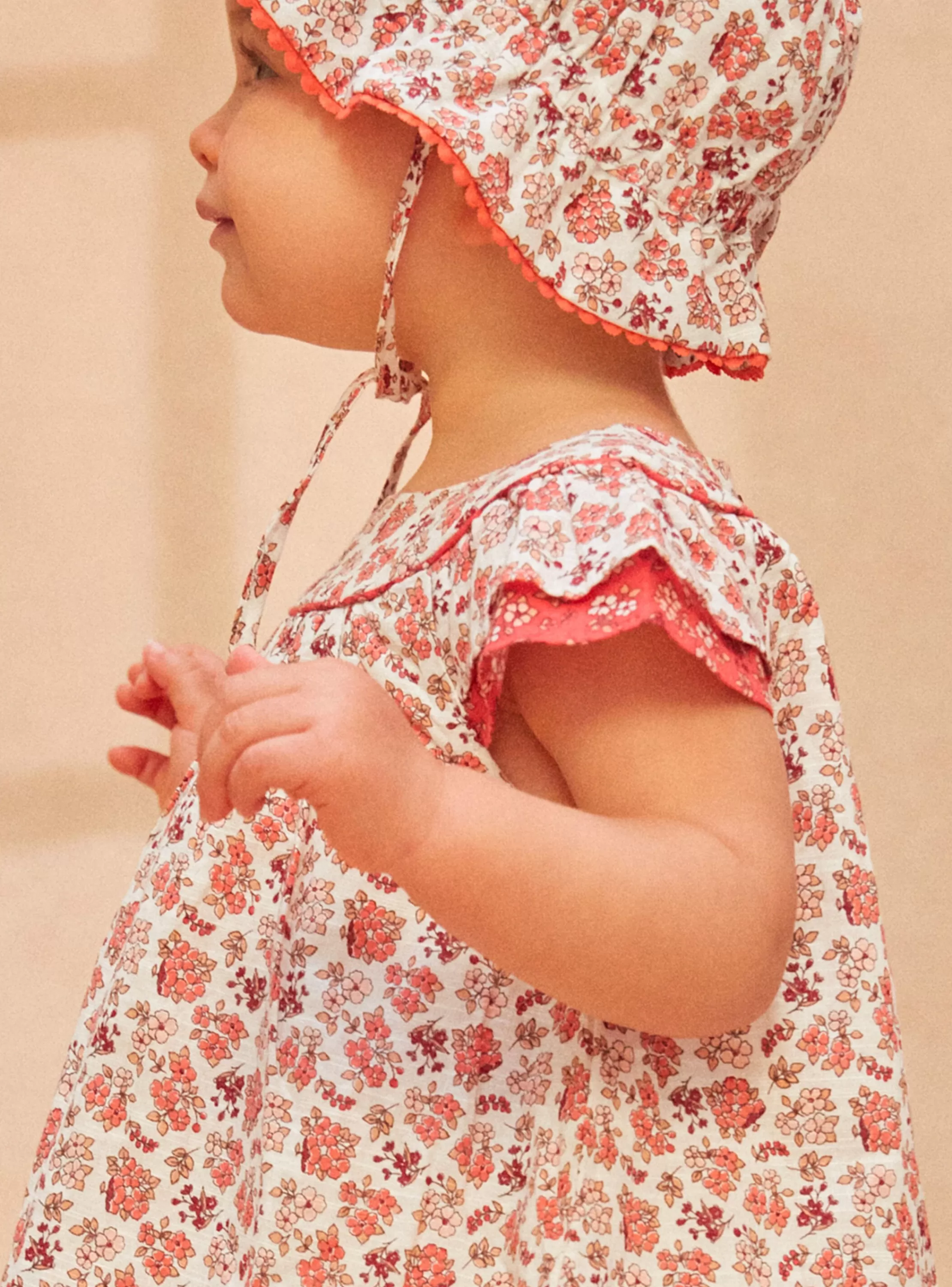 Fashion Sergent Major Robe terracotta patchwork