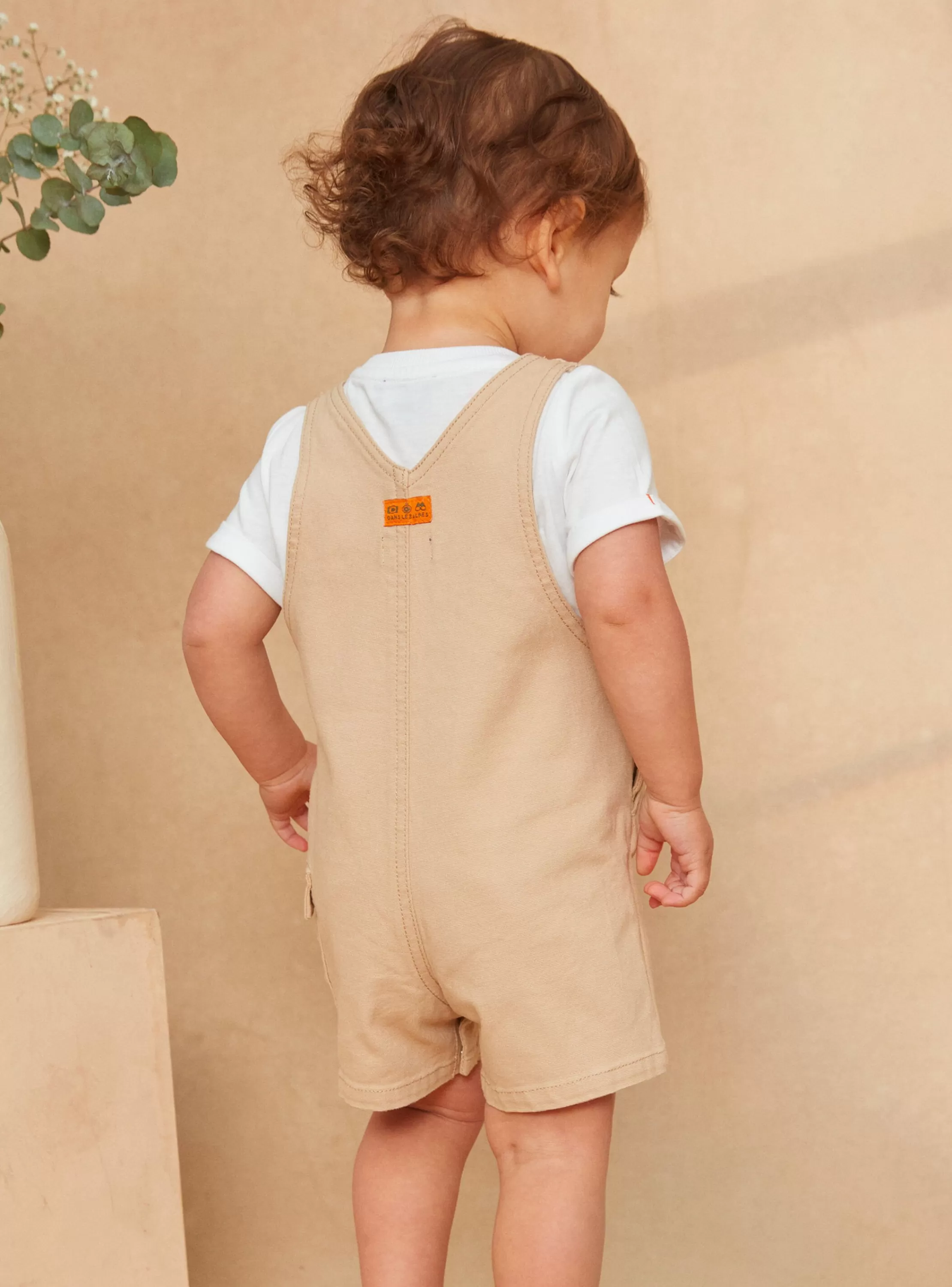 Sale Sergent Major Salopette Courte Beige