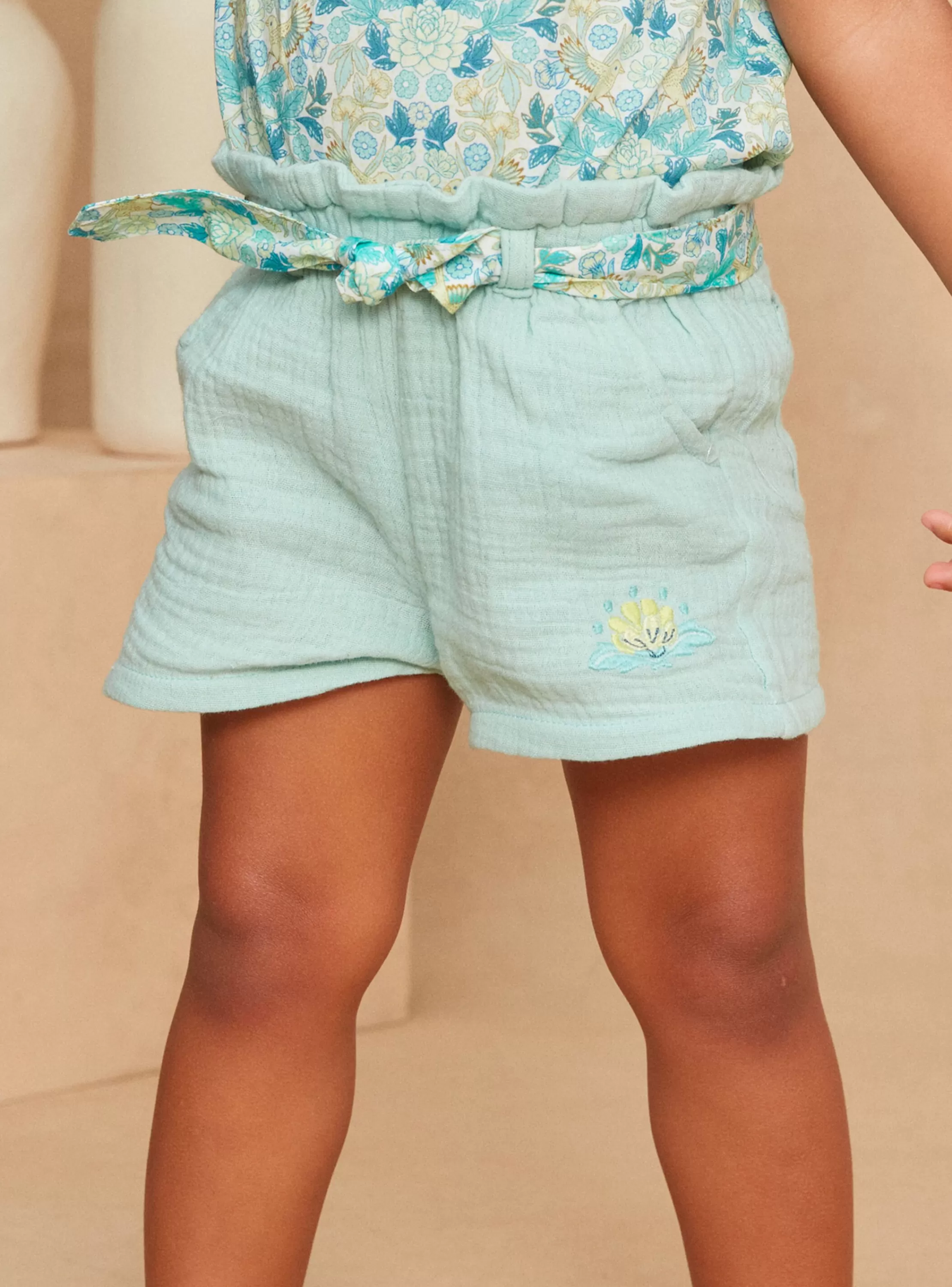 New Sergent Major Short Bleu