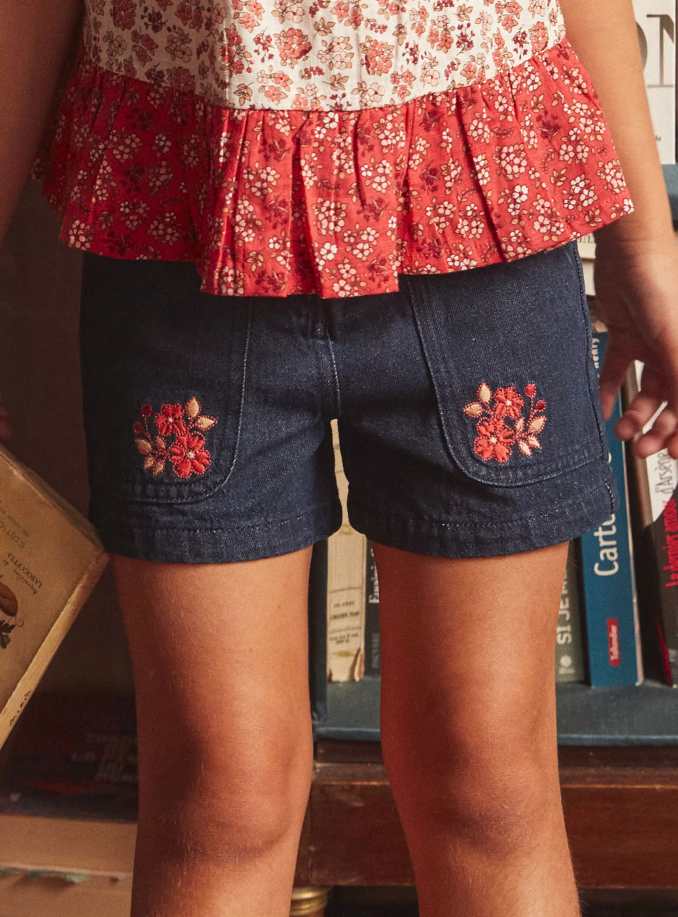 Hot Sergent Major Short Denim