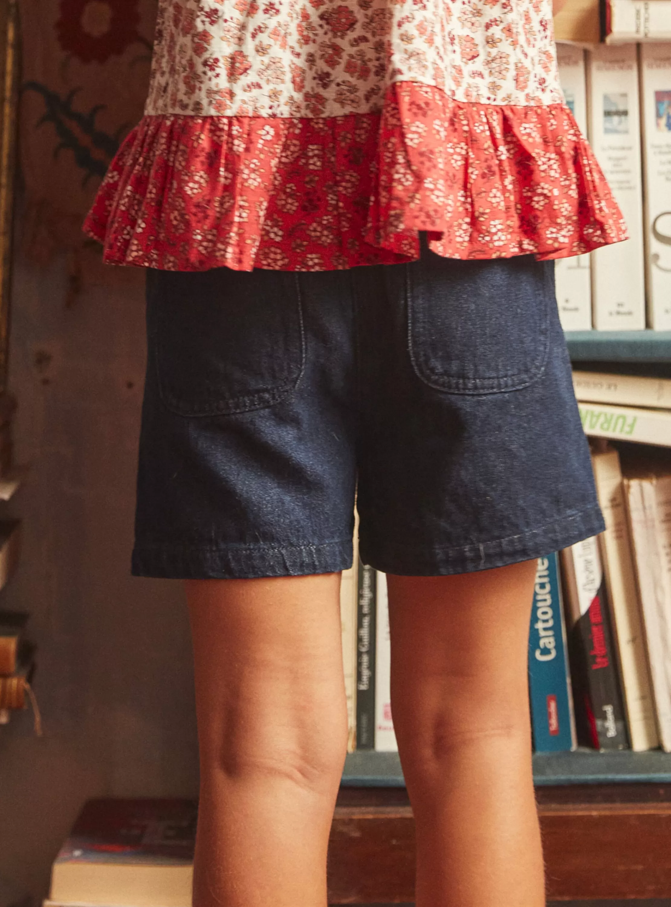 Hot Sergent Major Short Denim