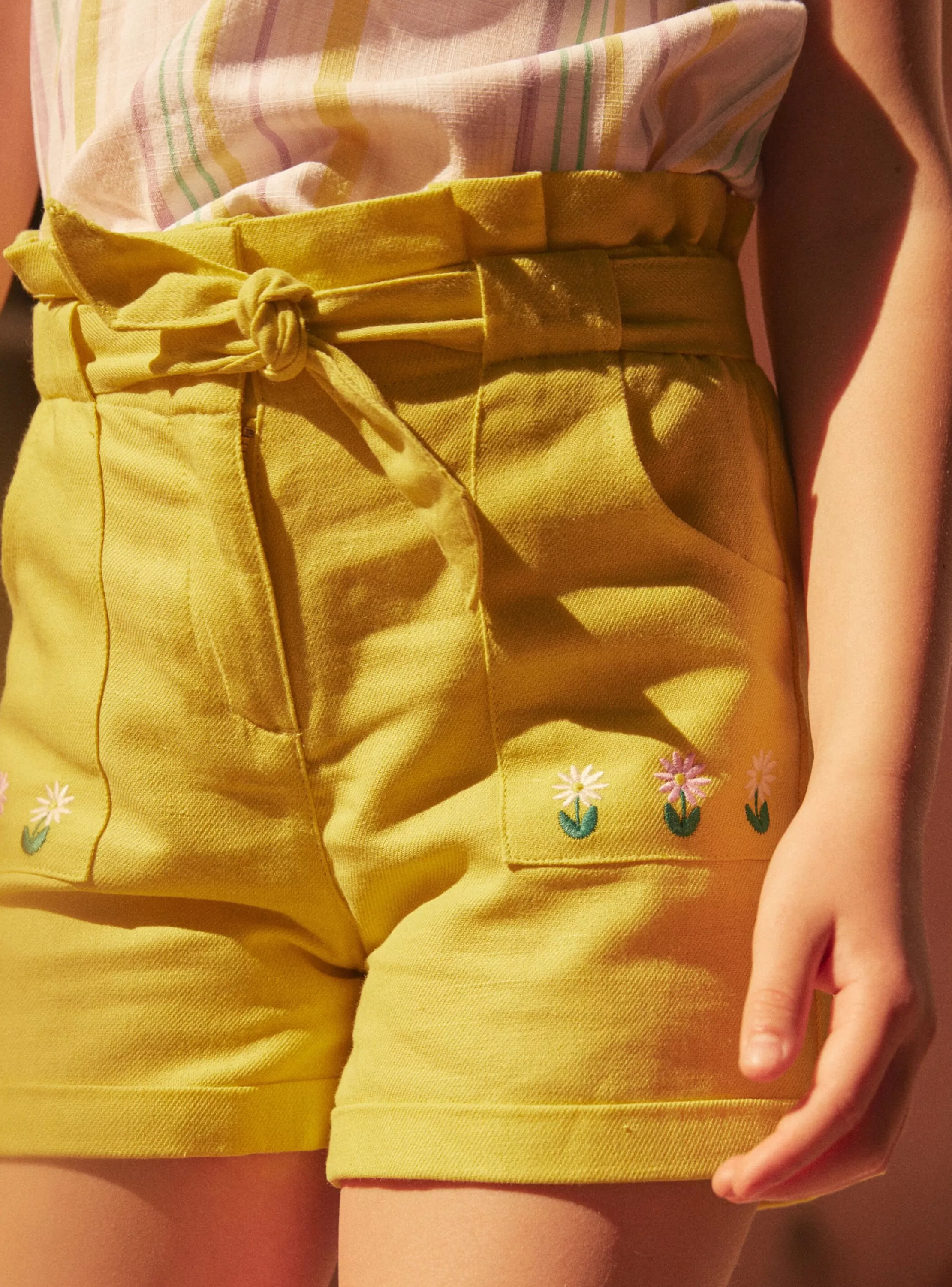 Best Sale Sergent Major Short Jaune
