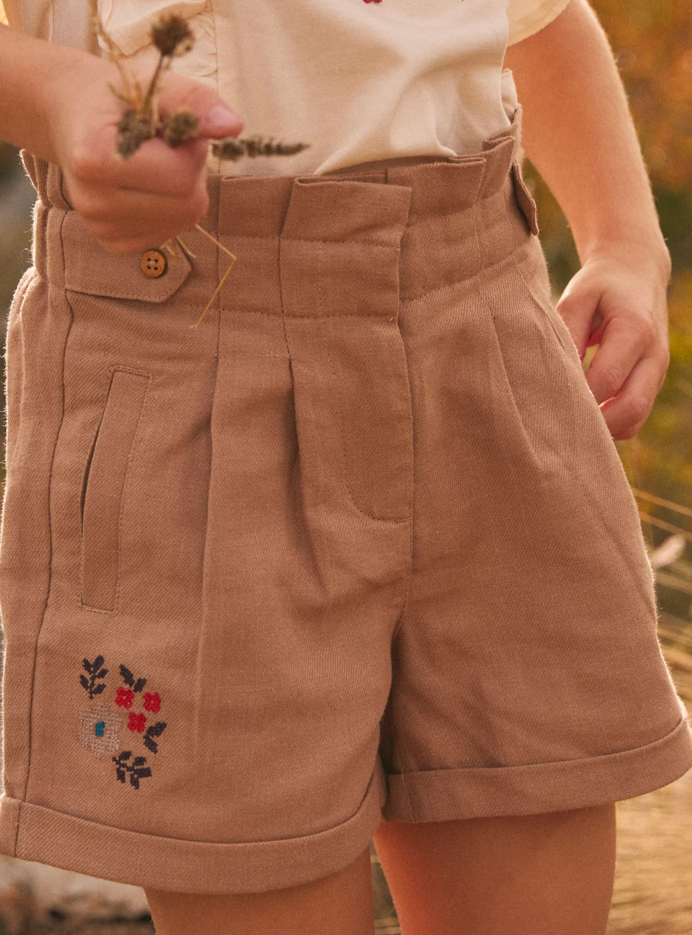 Cheap Sergent Major Short Marron