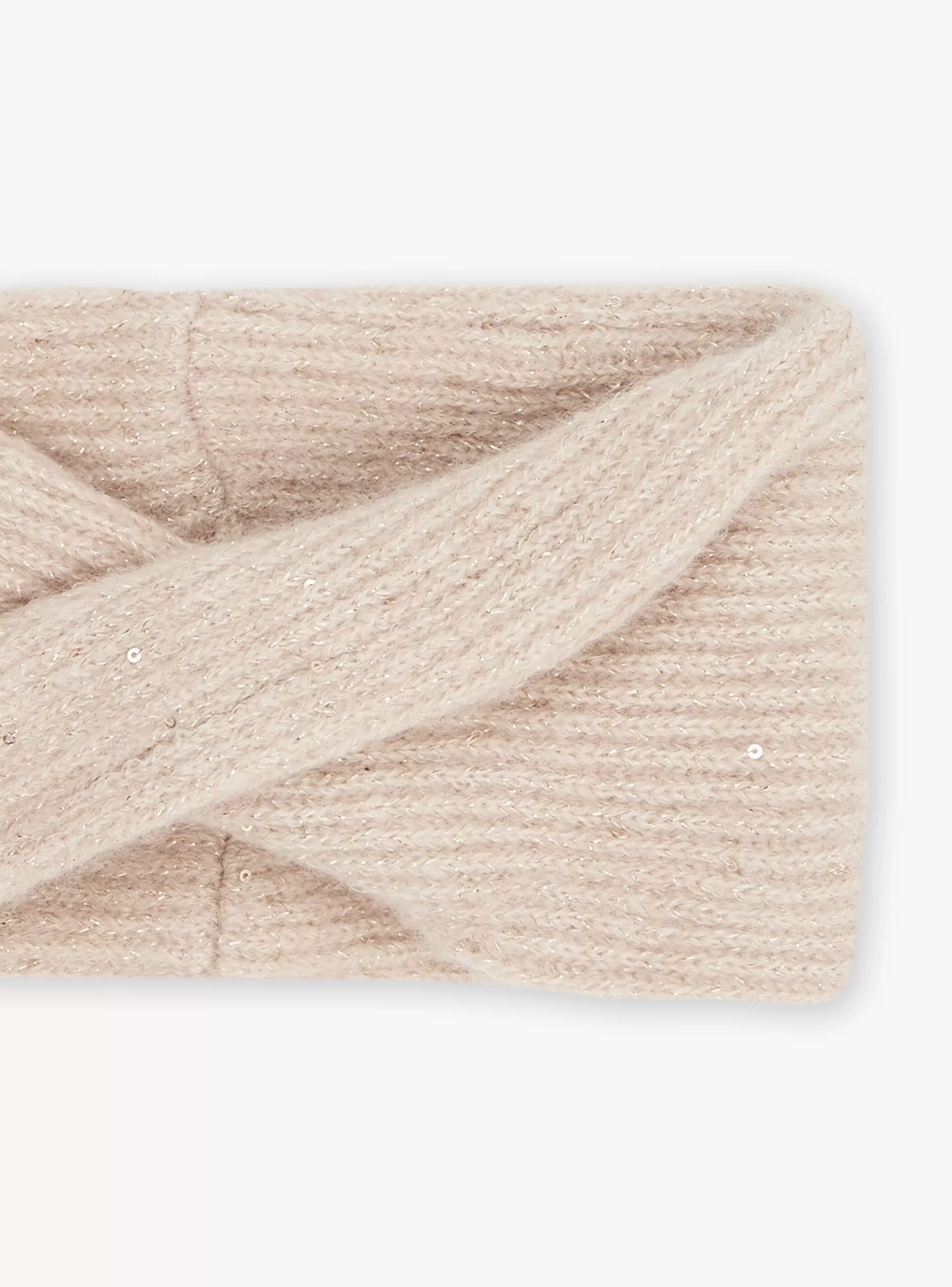 Sale Sergent Major Snood beige en tricot