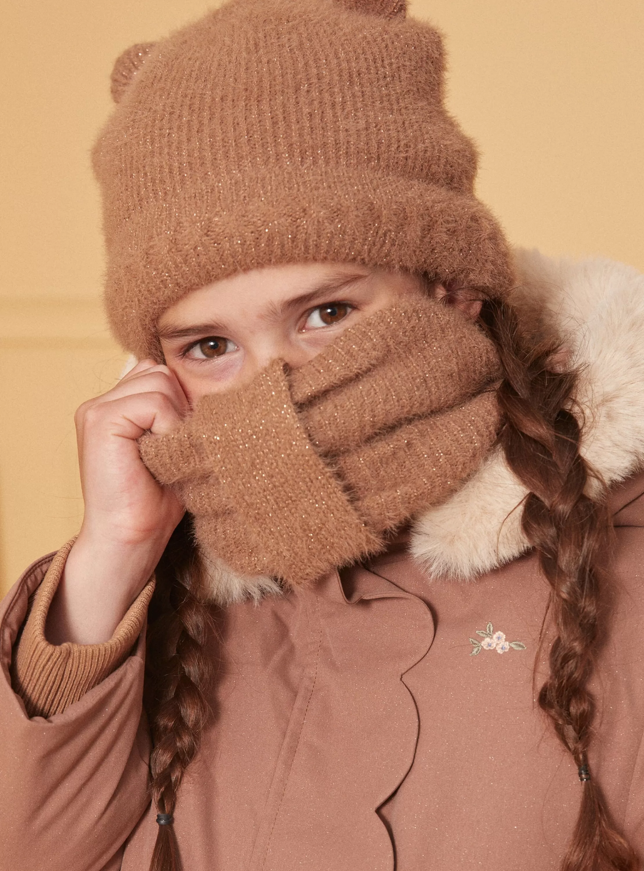Store Sergent Major Snood Marron