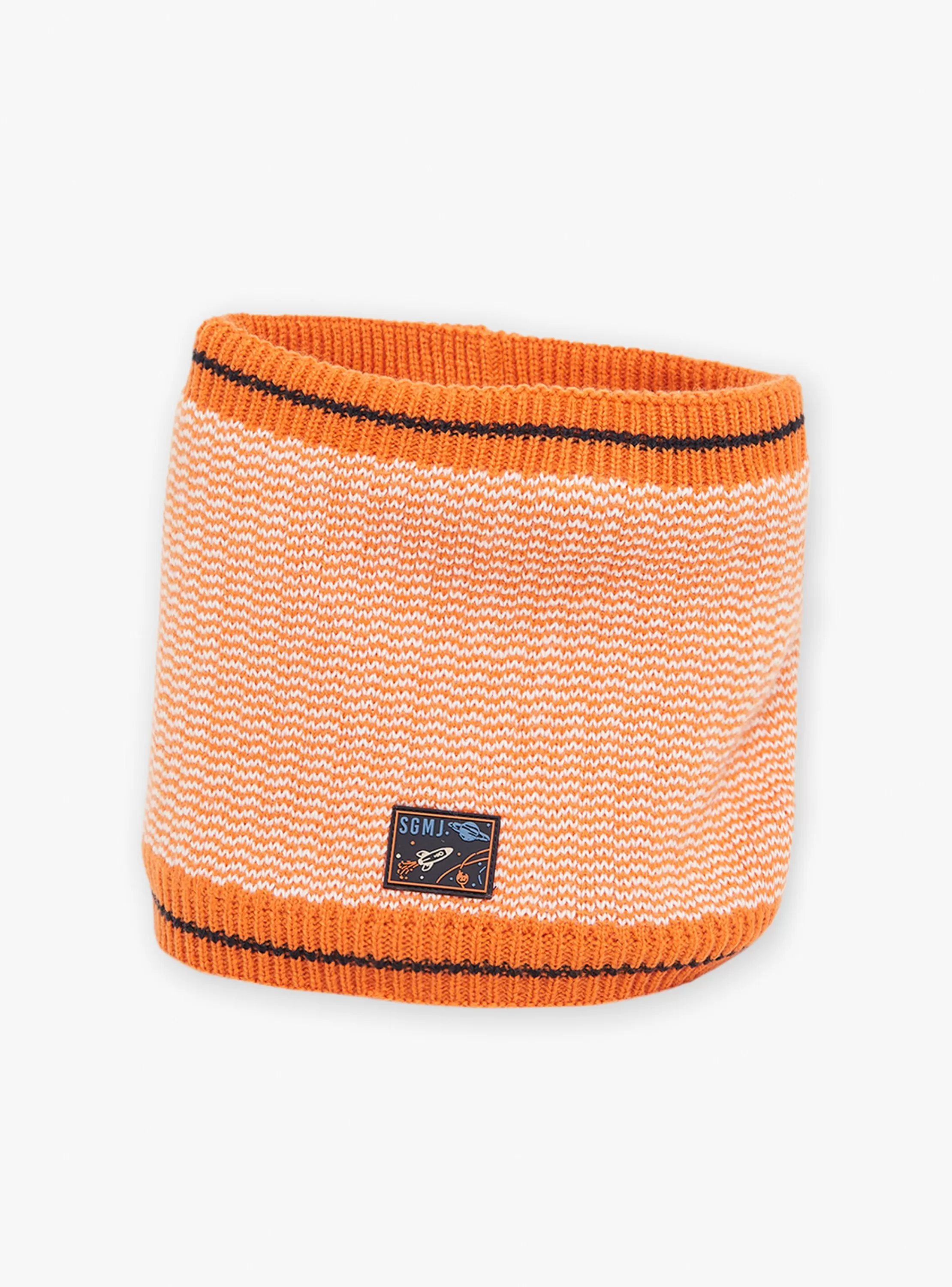 Cheap Sergent Major Snood orange en tricot