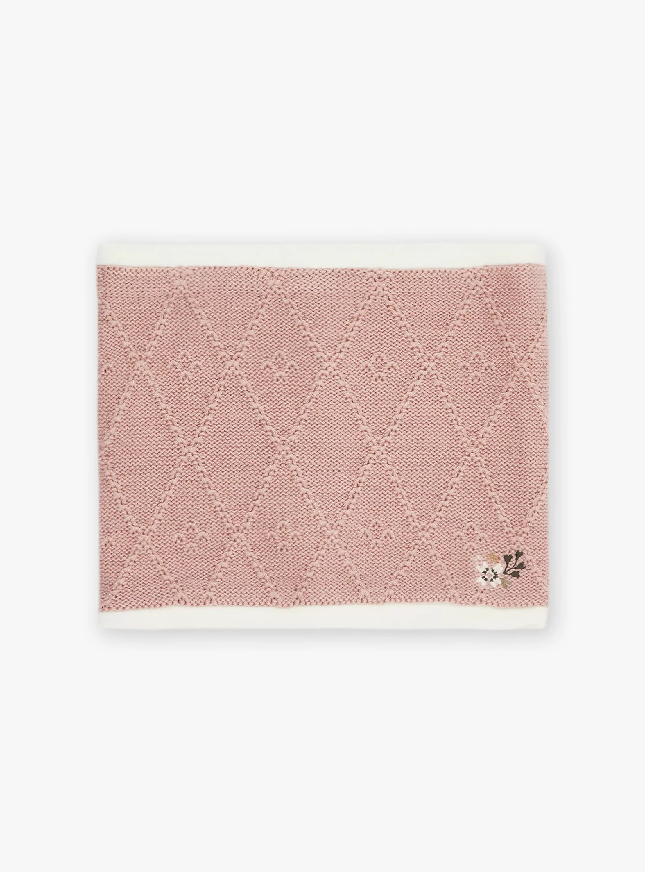Hot Sergent Major Snood rose en tricot