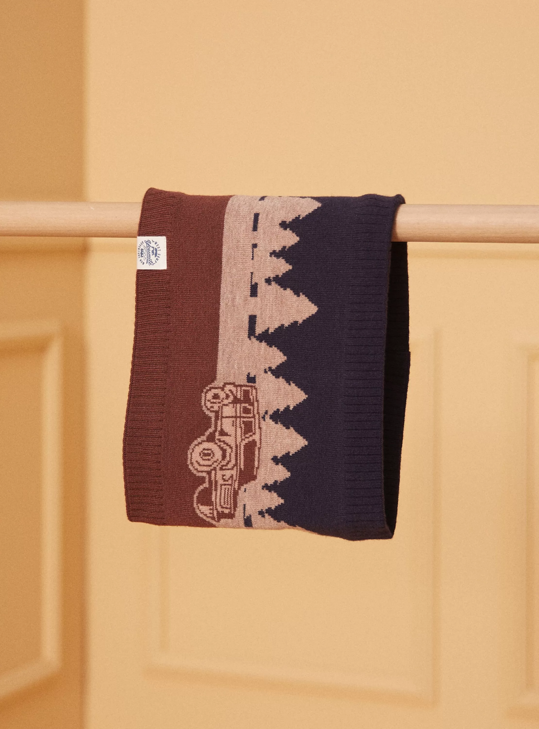 Store Sergent Major Snood tricot jacquard