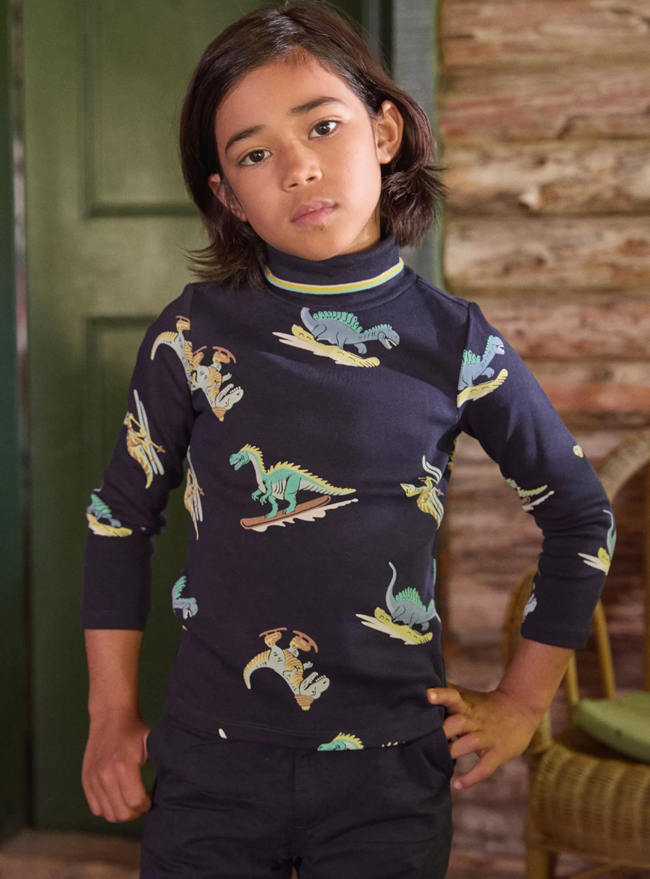 New Sergent Major Sous pull Dinosaure