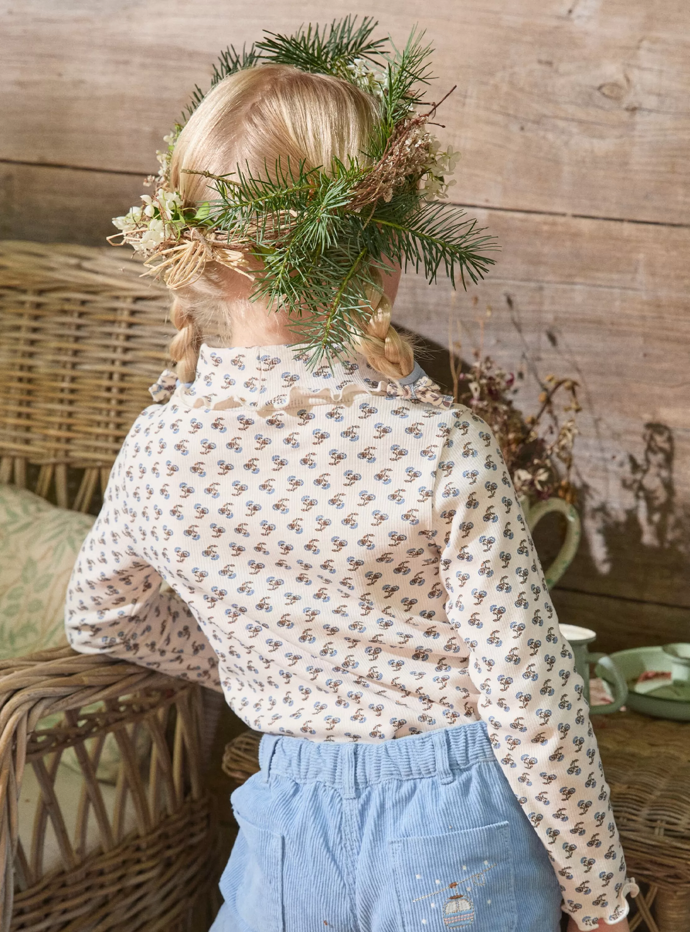 Cheap Sergent Major Sous-pull à fleurs