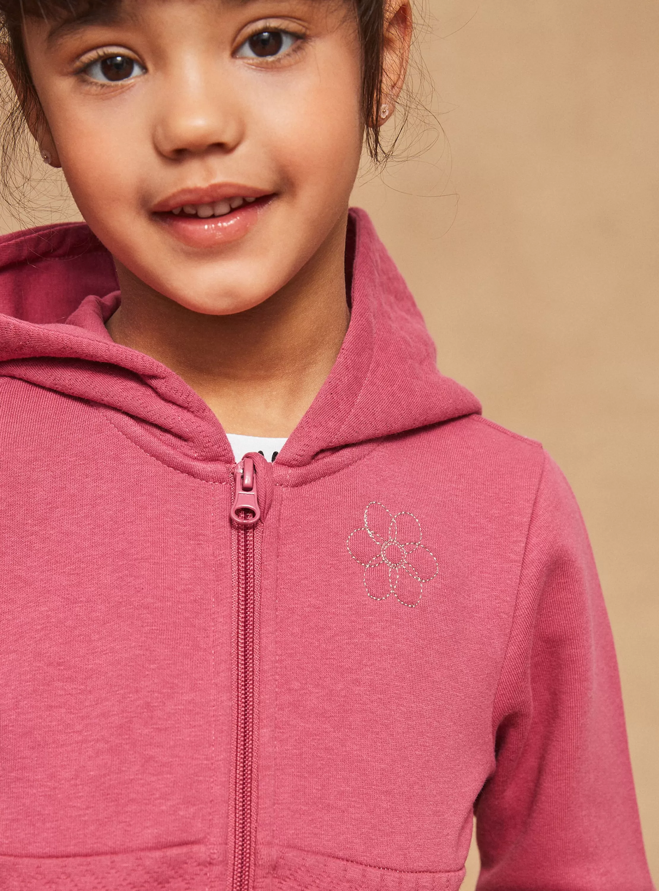 Cheap Sergent Major Sweat à capuche en molleton rose