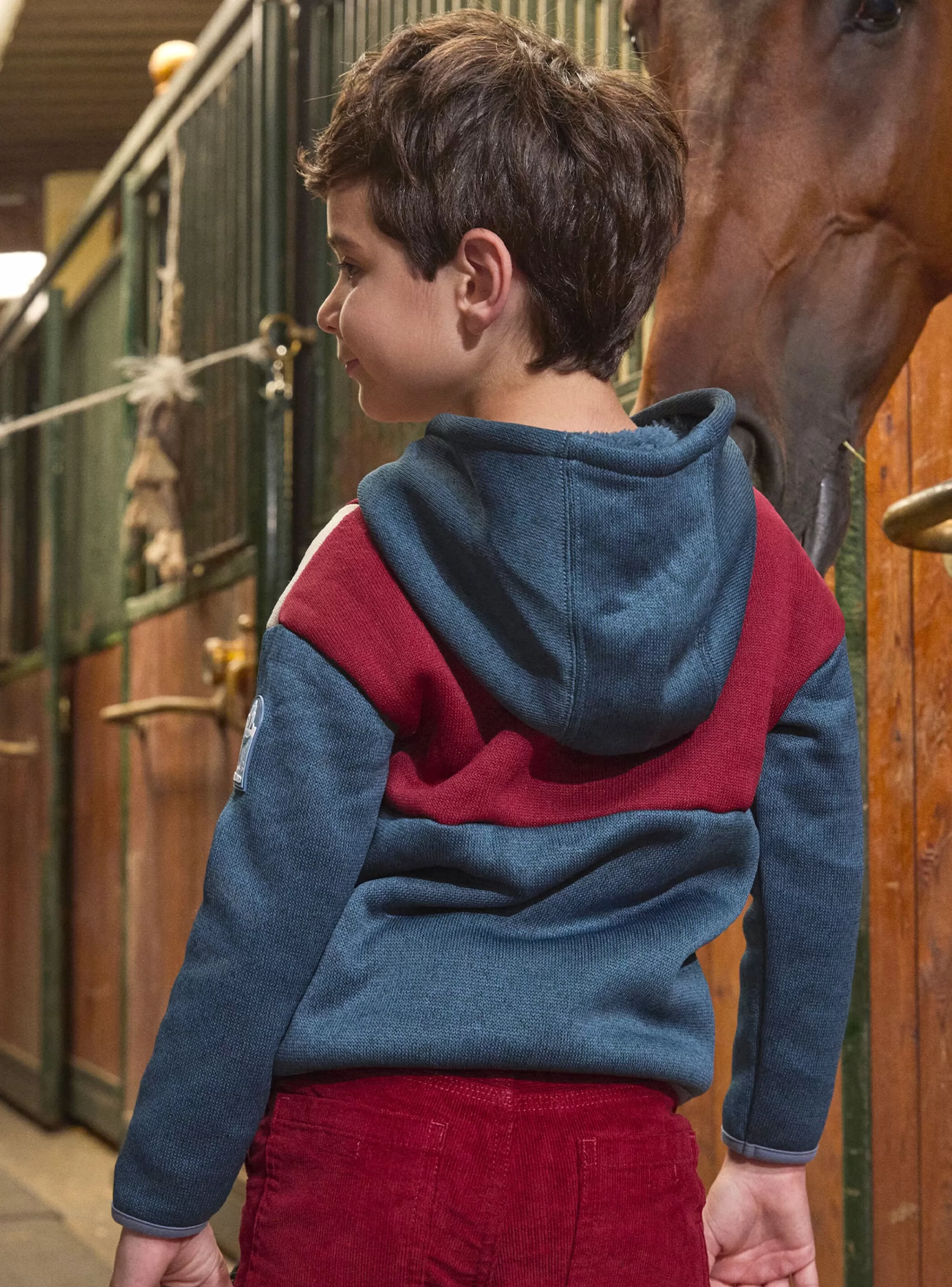 Sale Sergent Major Sweat à capuche Tricolore