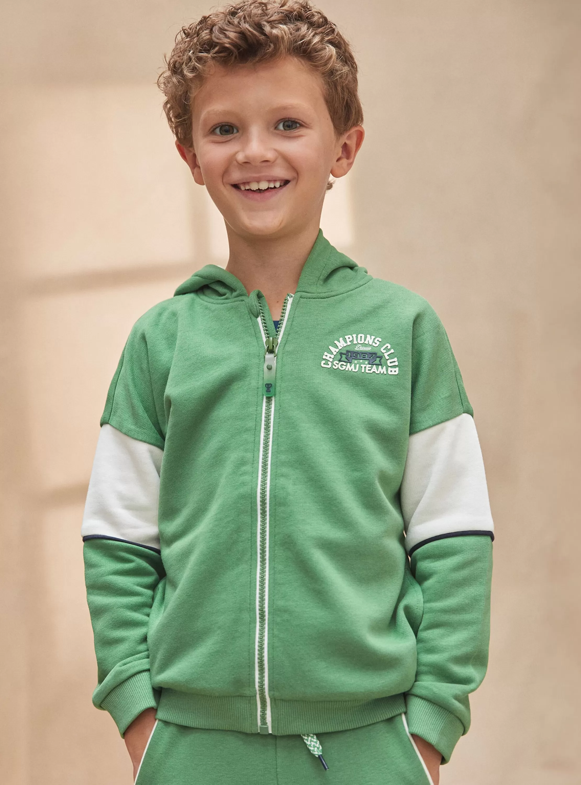 Outlet Sergent Major Sweat à capuche vert