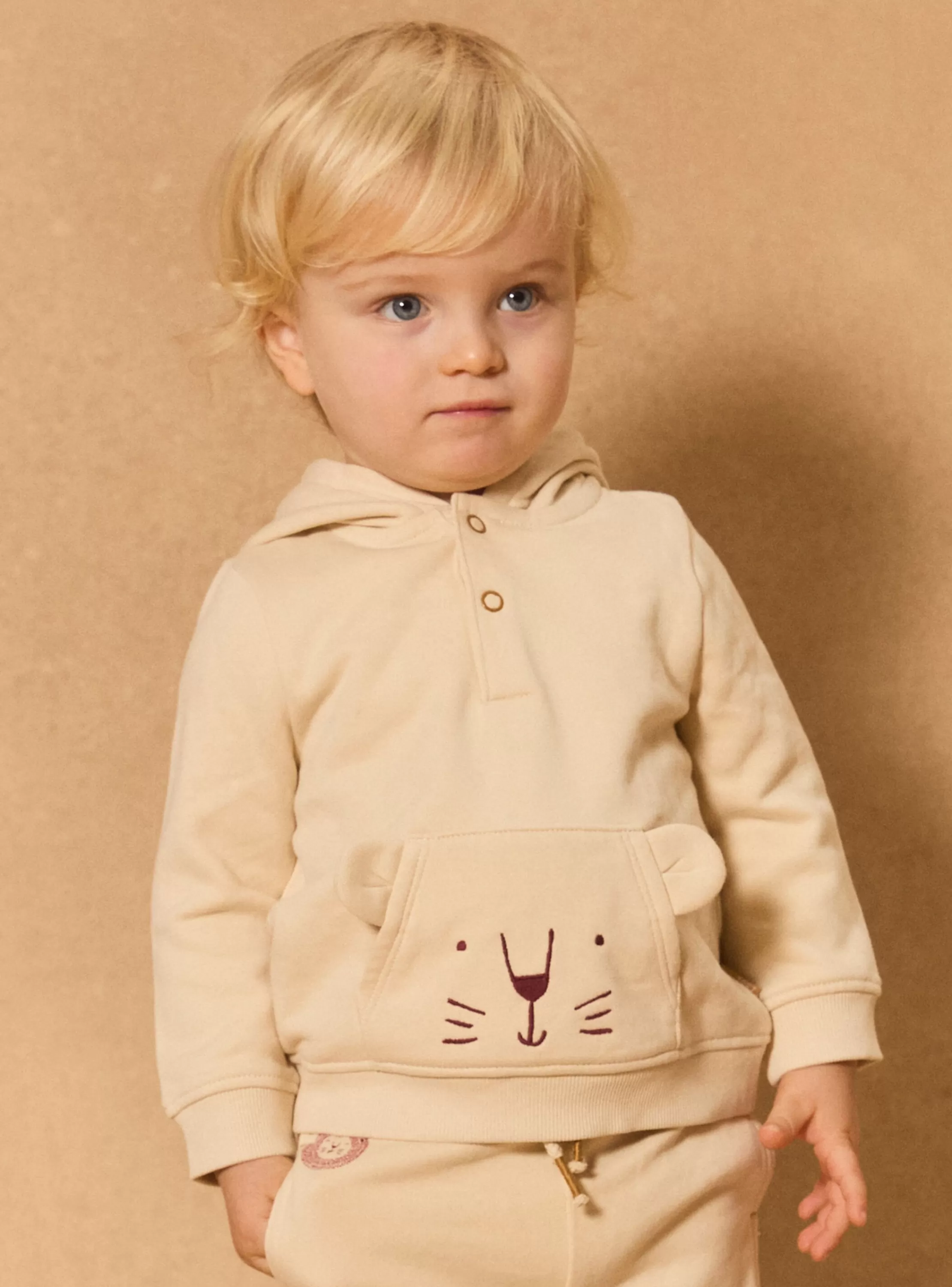 Cheap Sergent Major Sweat à capuche visage d'animal