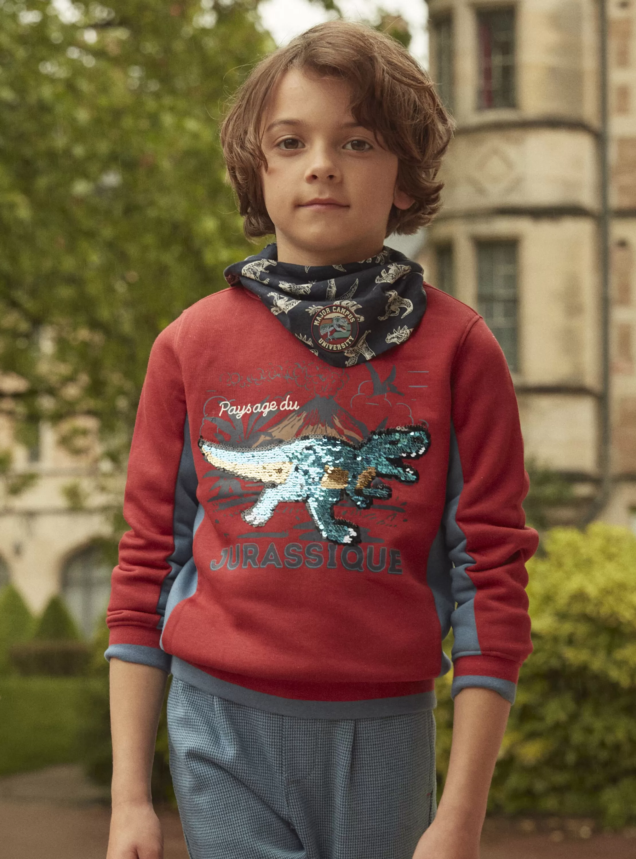 Best Sergent Major Sweat dino à sequins